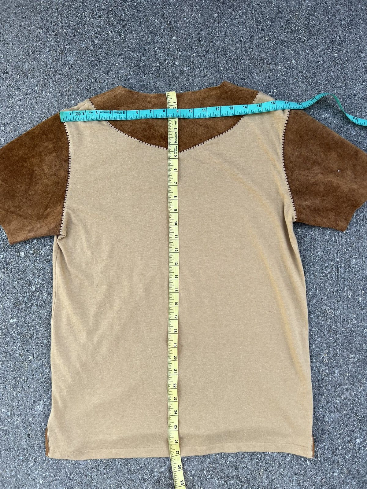 Levi's Vintage 2004 Levi’s Hybrid Leather Cotton t shirt Size US M / EU 48-50 / 2 - 4 Thumbnail