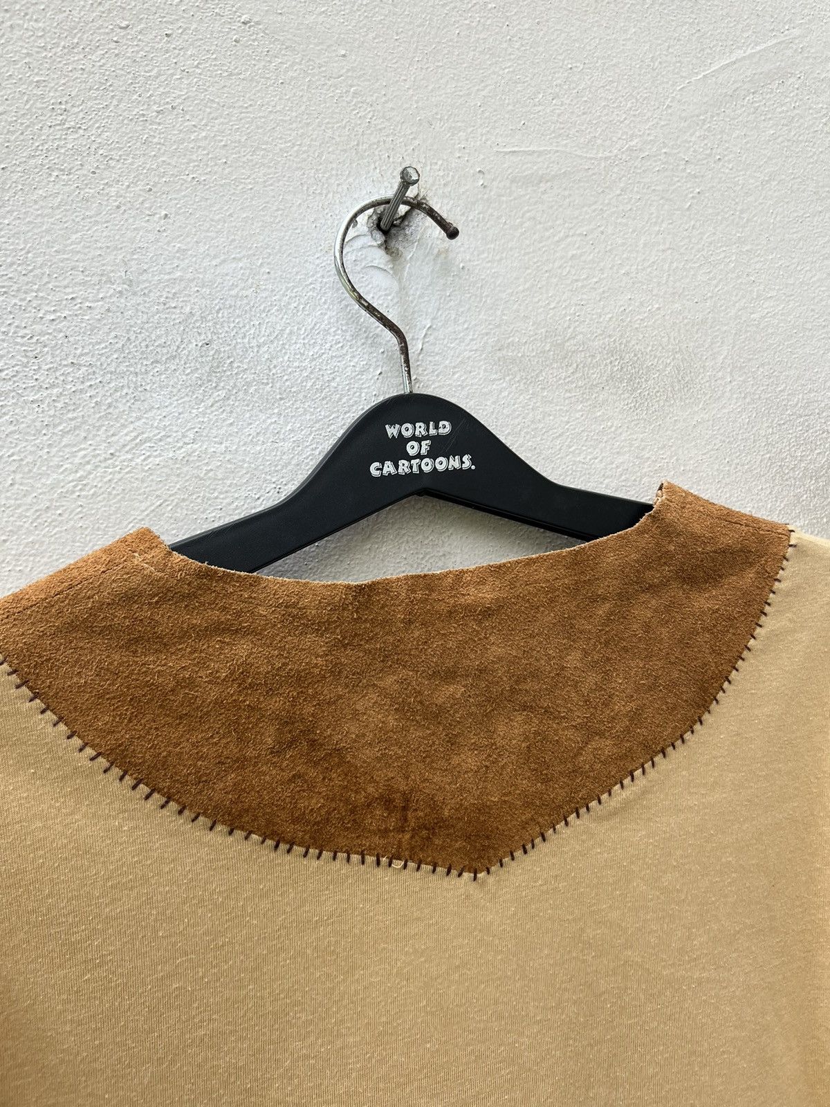 Levi's Vintage 2004 Levi’s Hybrid Leather Cotton t shirt Size US M / EU 48-50 / 2 - 14 Thumbnail
