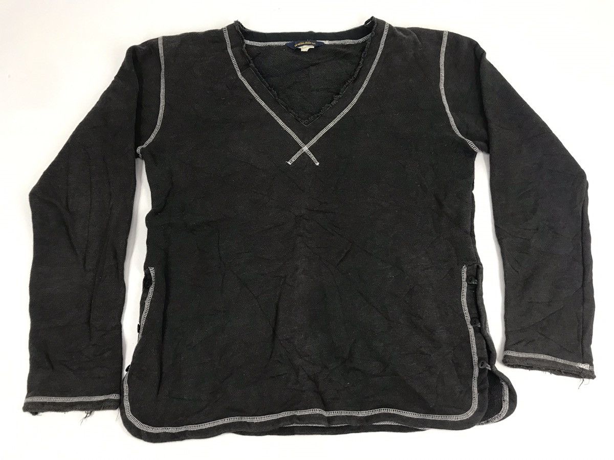 image of Vintage 90's Woolrich Sweatshirt Fleece Jacket in Black, Women's (Size Small)