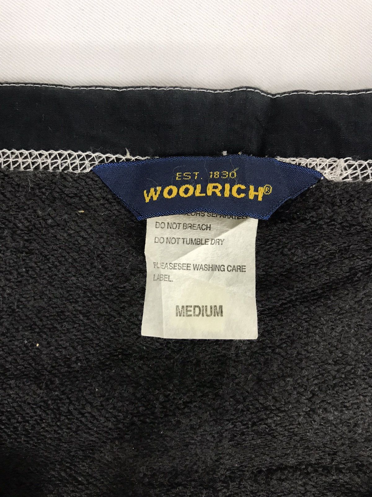 Vintage Vintage 90s Woolrich Sweatshirt Fleece Jacket Size S / US 4 / IT 40 - 2 Thumbnail