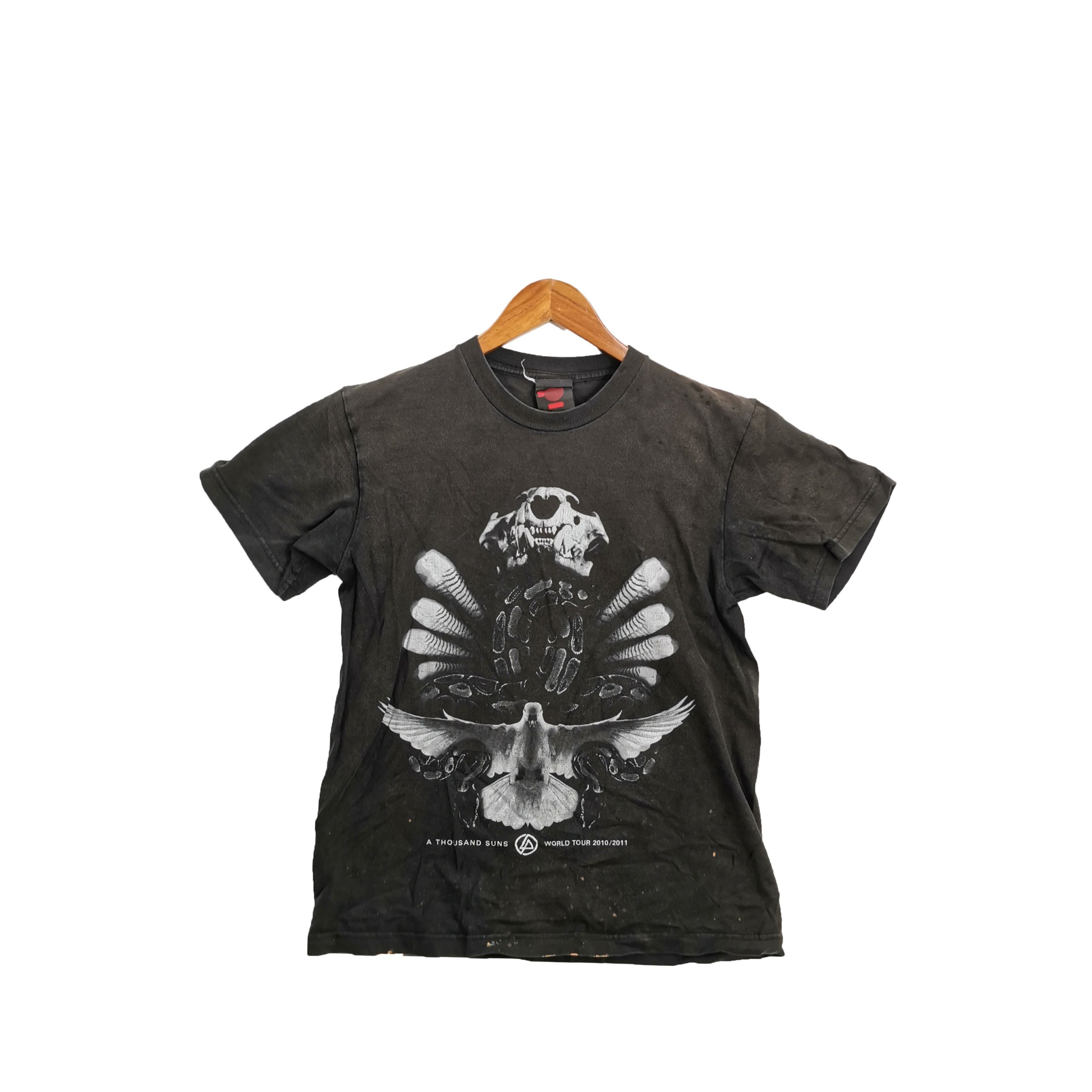 Band Tees Linkin Park T Shirt Thousand Suns Tour Rock Band Tees Size US S / EU 44-46 / 1 - 1 Thumbnail