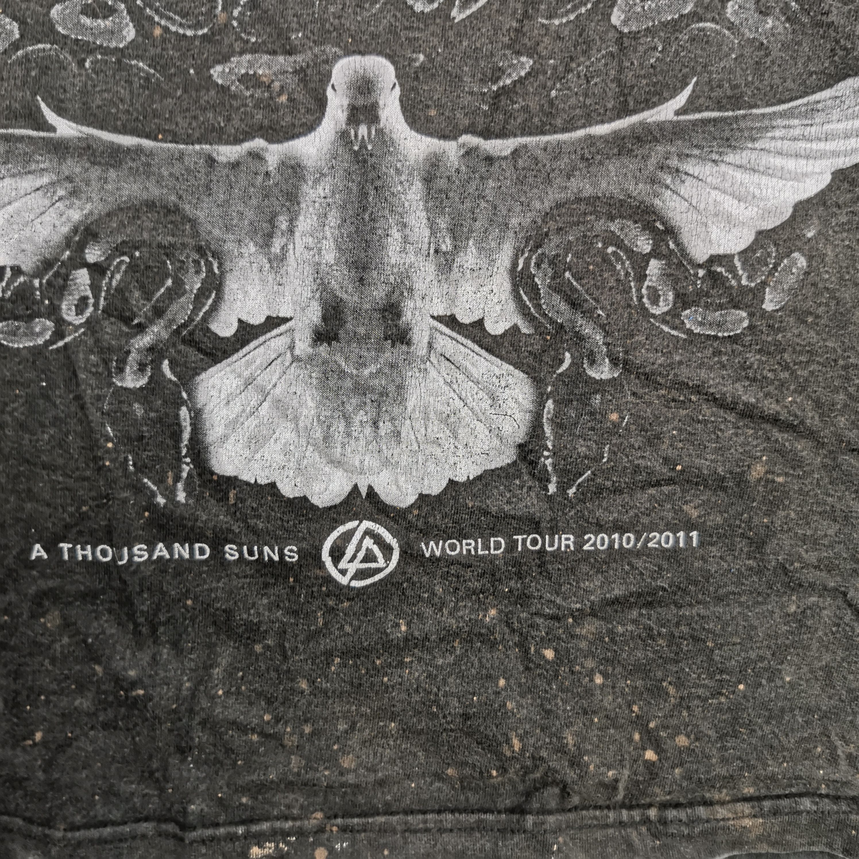 Band Tees Linkin Park T Shirt Thousand Suns Tour Rock Band Tees Size US S / EU 44-46 / 1 - 5 Thumbnail