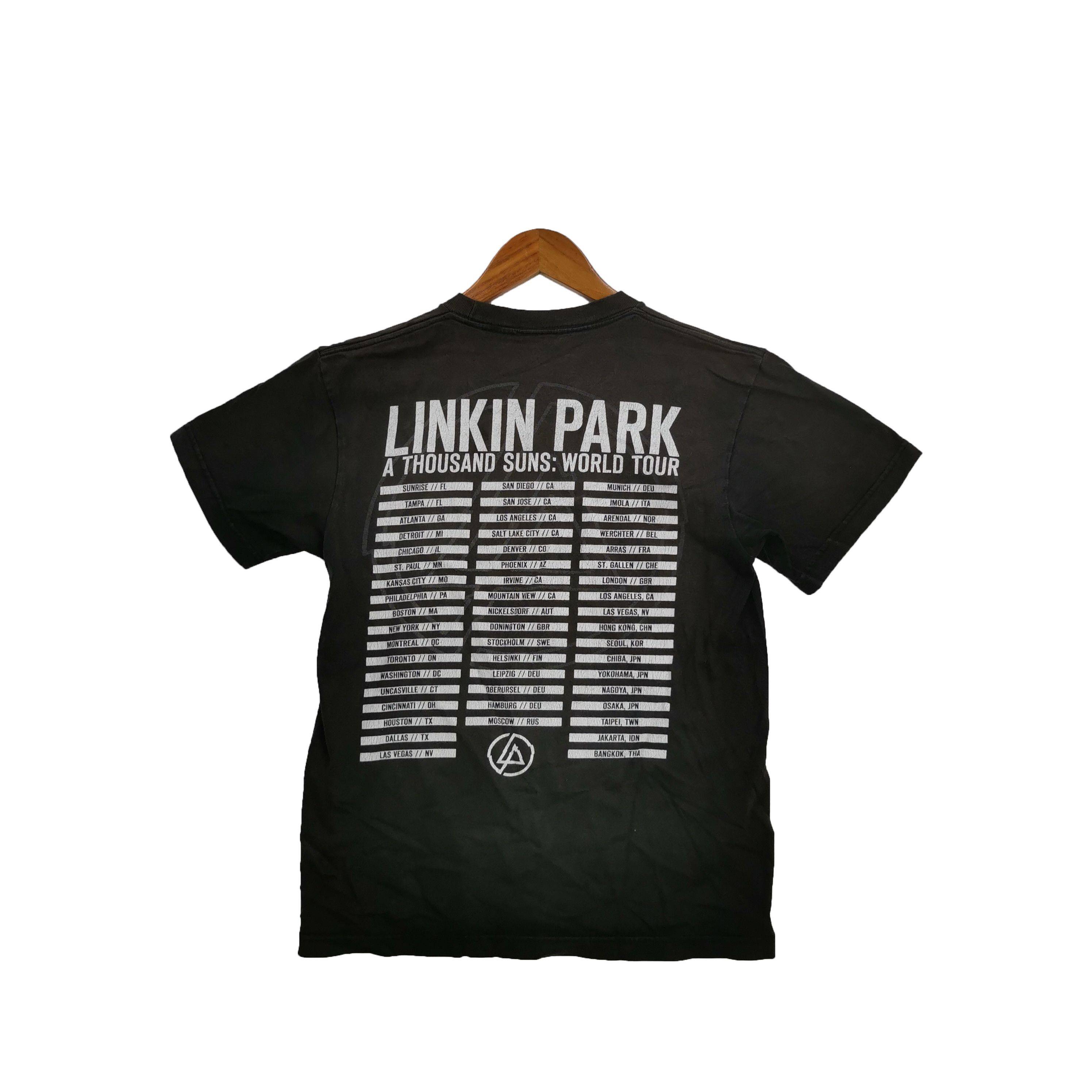 Band Tees Linkin Park T Shirt Thousand Suns Tour Rock Band Tees Size US S / EU 44-46 / 1 - 2 Thumbnail
