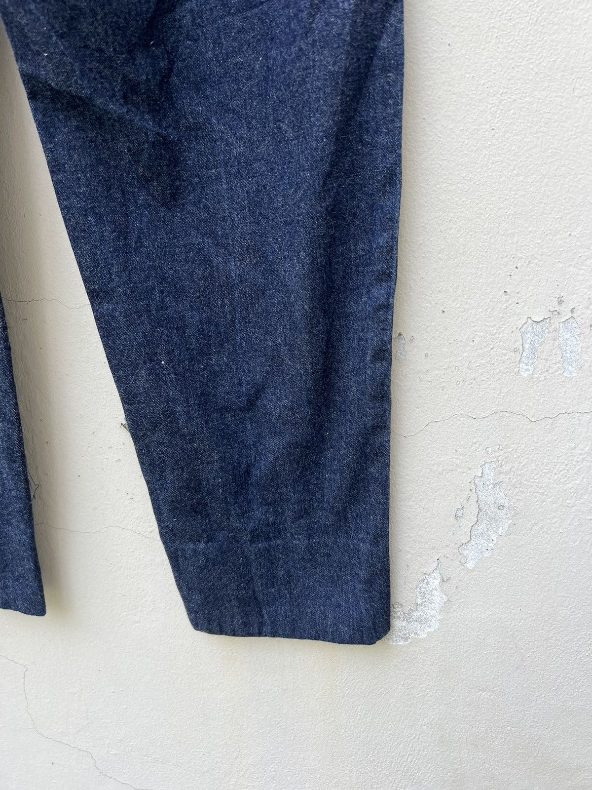 Vintage Ozaki Kinsei Japan Indigo Blue Denim Cropped Trouser Pant Size US 32 / EU 48 - 16 Thumbnail