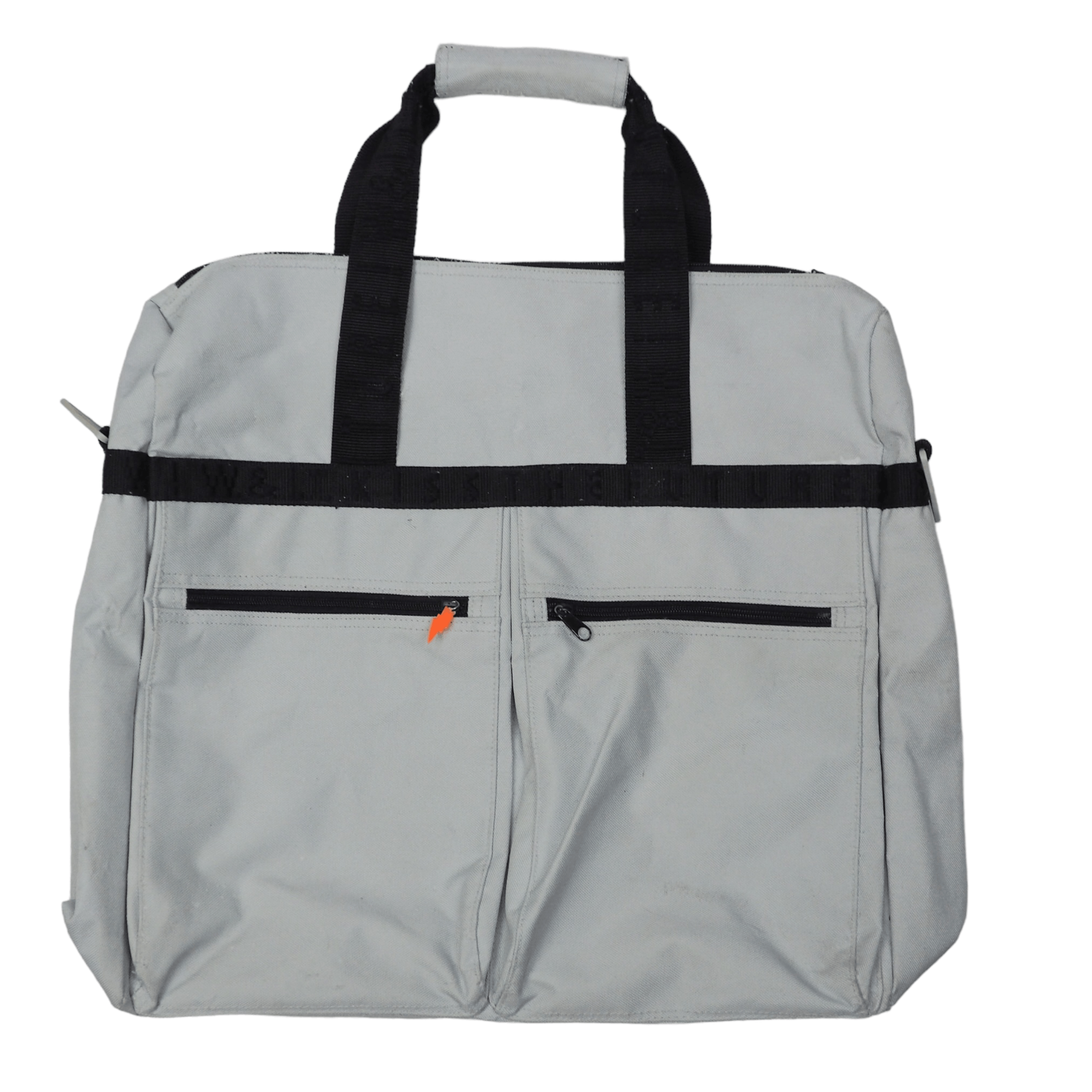 W&LT × Walter Van Beirendonck W&LT Large Utility Logo Embossed Canvas Tote Bag Size ONE SIZE - 2 Thumbnail