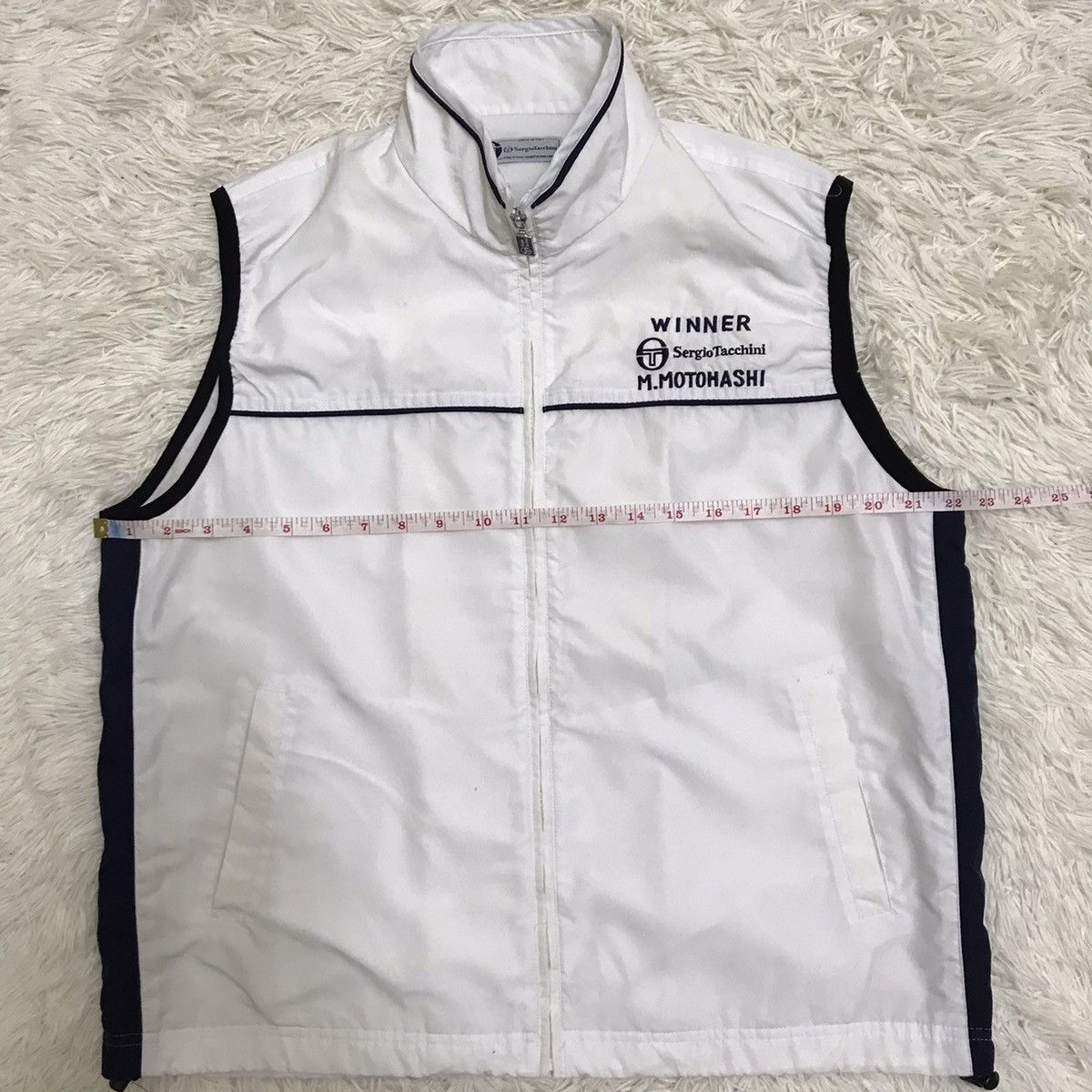 Sergio Tacchini Vintage sergio tacchini embroidery logo jacket vests 90s Size US L / EU 52-54 / 3 - 7 Thumbnail