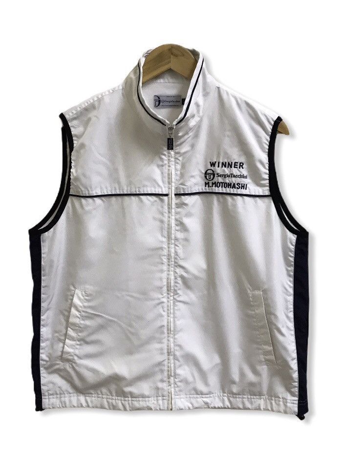 Sergio Tacchini Vintage sergio tacchini embroidery logo jacket vests 90s Size US L / EU 52-54 / 3 - 1 Thumbnail