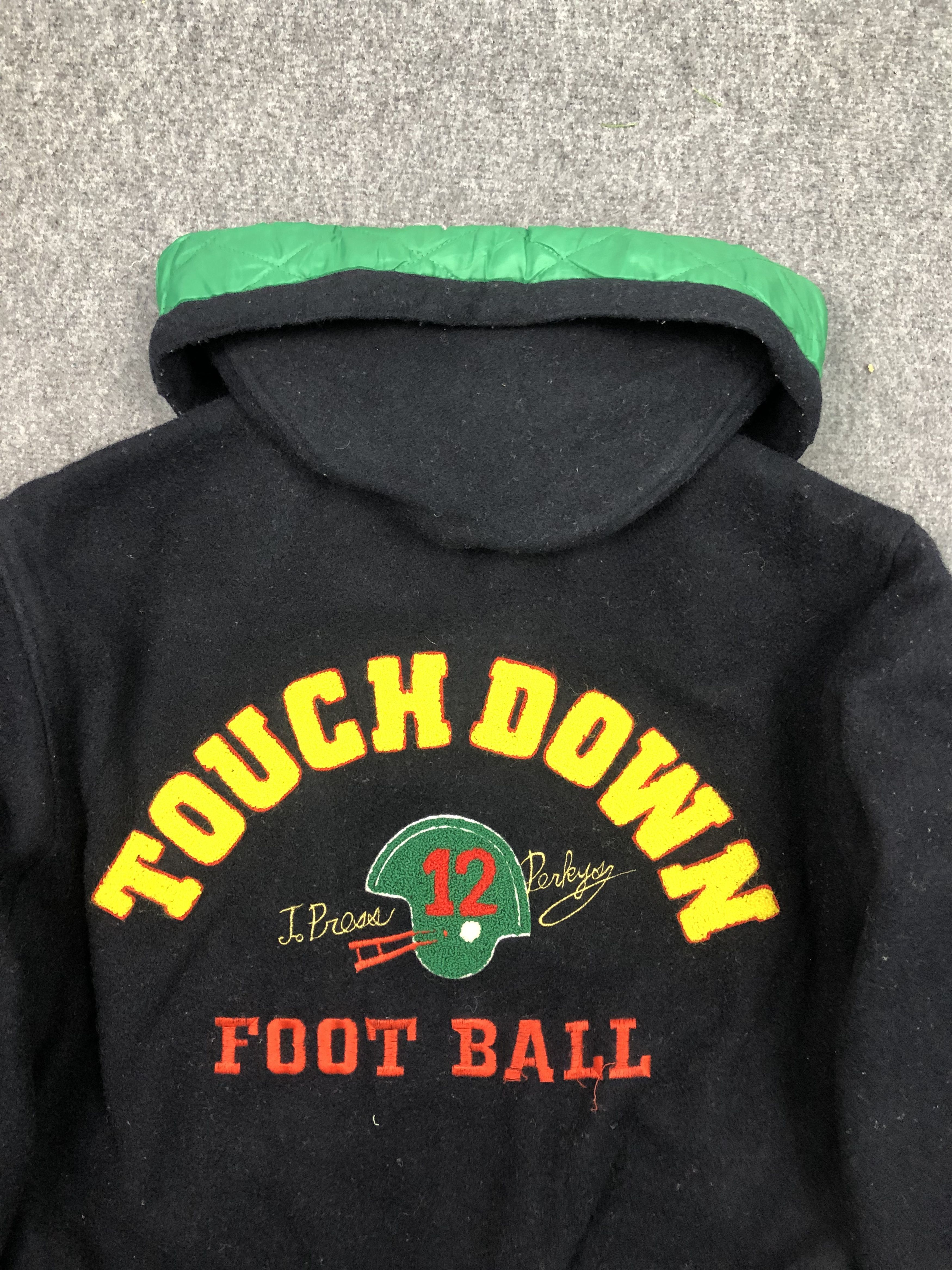 J. Press × Vintage Vintage 90s J Press Touch Down Football Varsity Jacket Size US M / EU 48-50 / 2 - 4 Thumbnail
