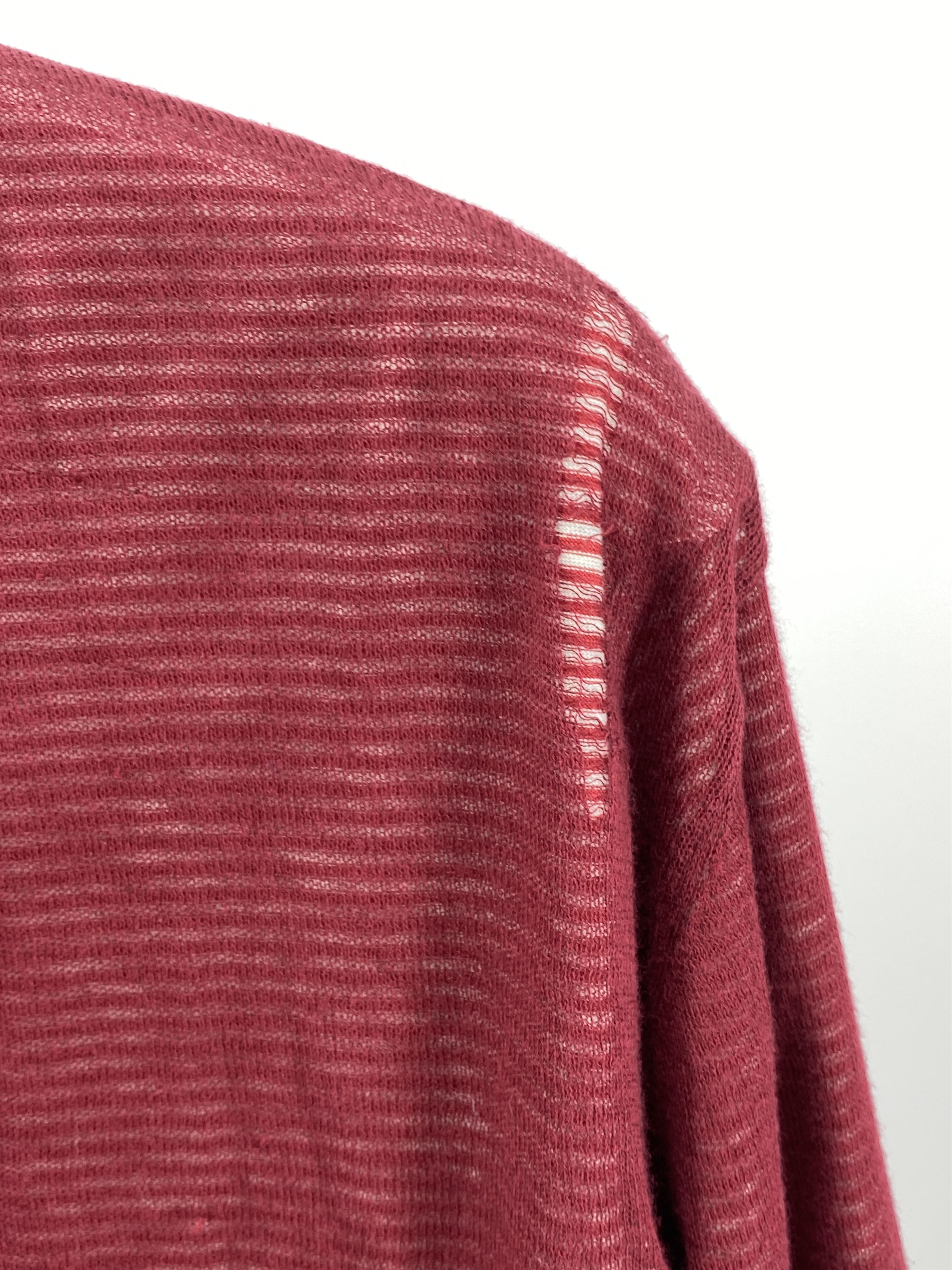 Maison Margiela Distressed Grunge Striped Cardigan Size US S / EU 44-46 / 1 - 3 Thumbnail