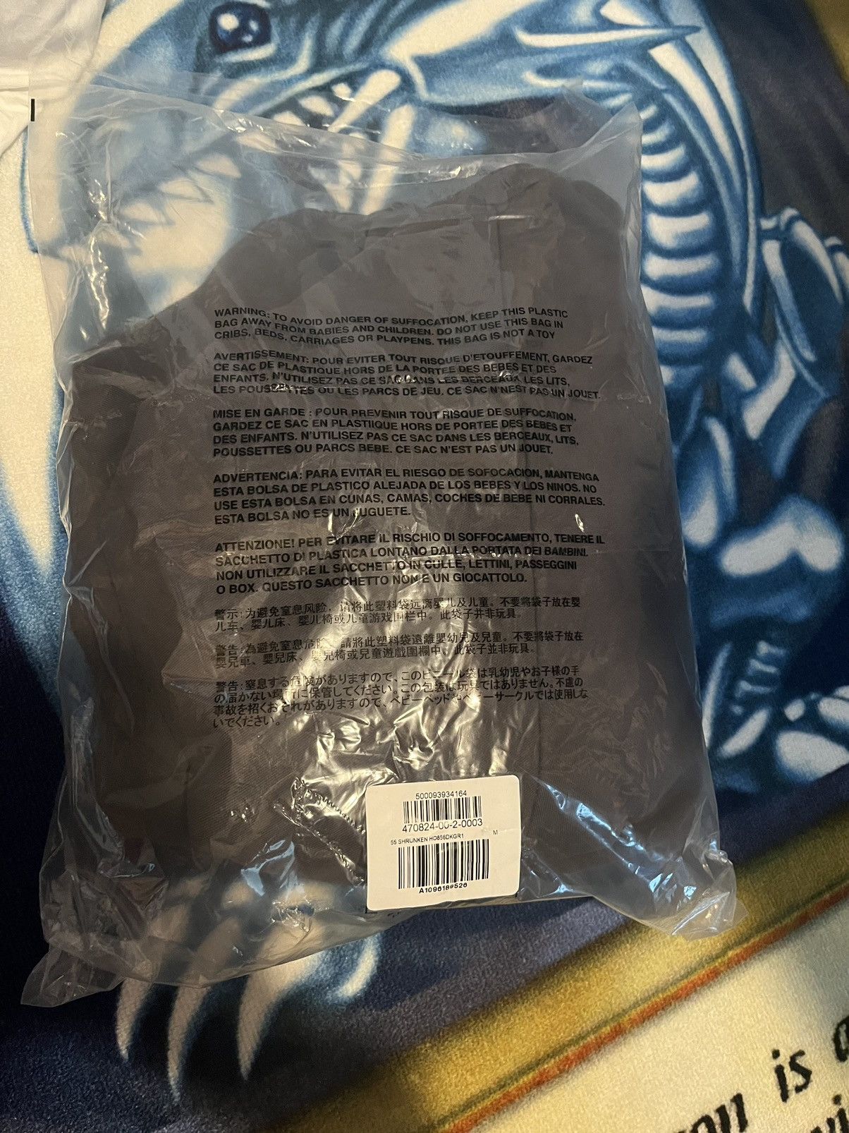Yeezy Gap engineered by Balenciaga logo shrunken hoodie