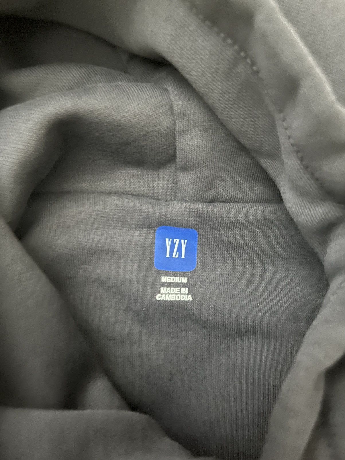 Yeezy Gap engineered by Balenciaga logo shrunken hoodie