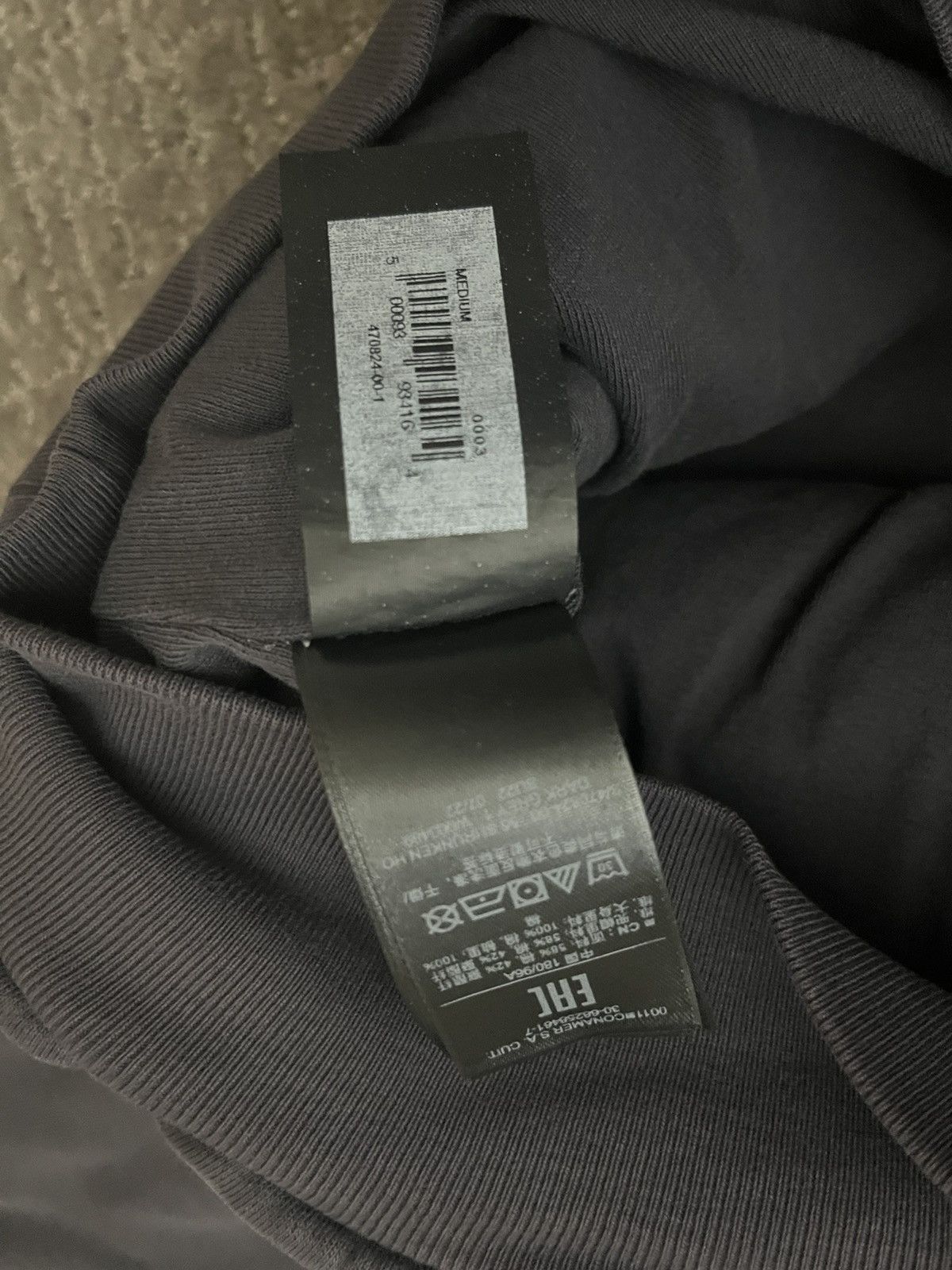 Yeezy Gap engineered by Balenciaga logo shrunken hoodie