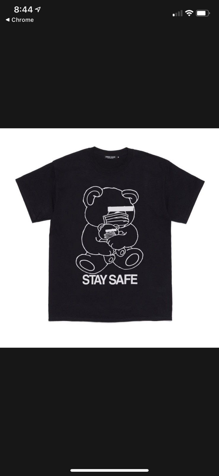 Undercover undercover jun takahashi STAY SAFE t-shirt Size US L / EU 52-54 / 3 - 2 Thumbnail