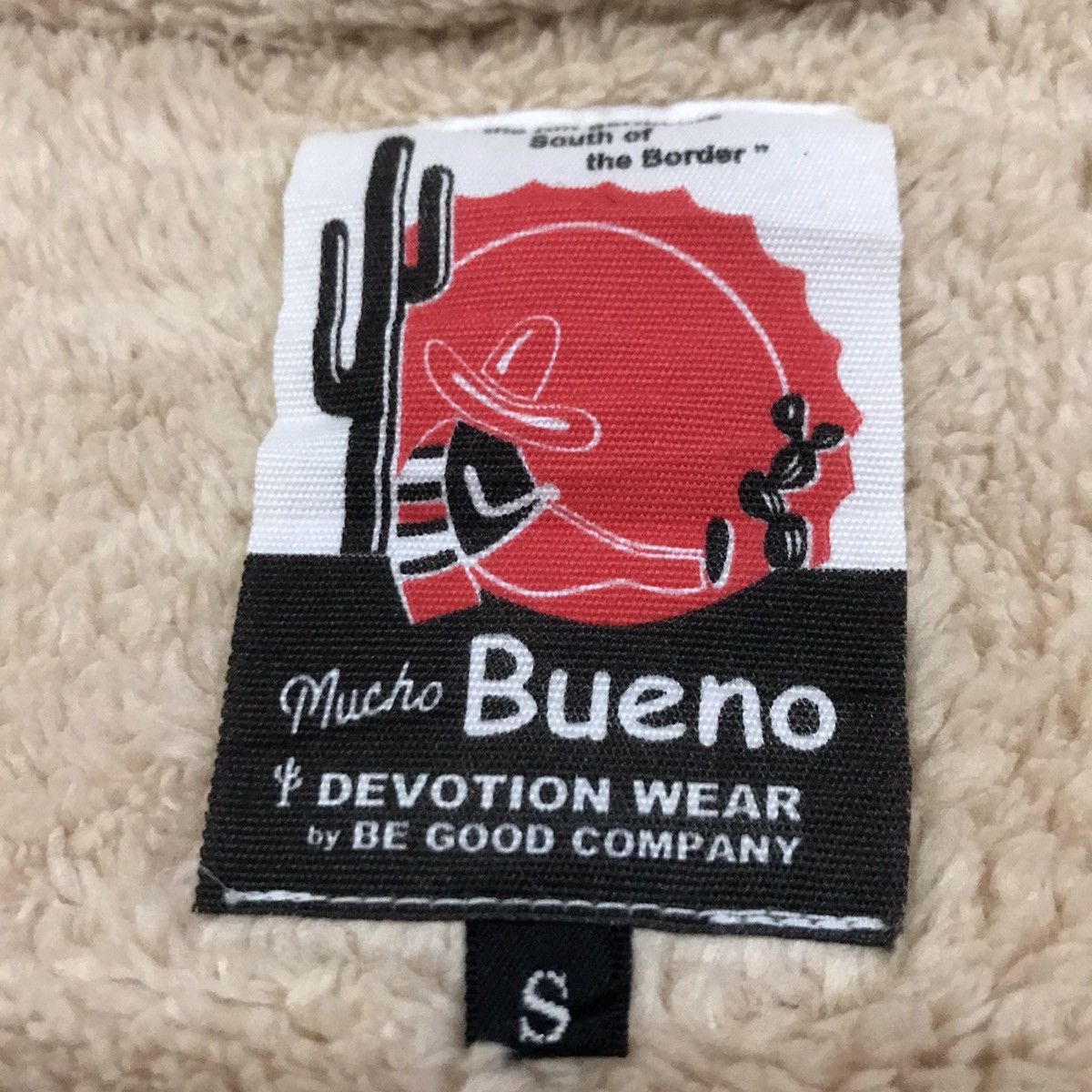 Japanese Brand Mucho Bueno Devotion Wear knit sweater fleece hoodie Size US S / EU 44-46 / 1 - 6 Thumbnail