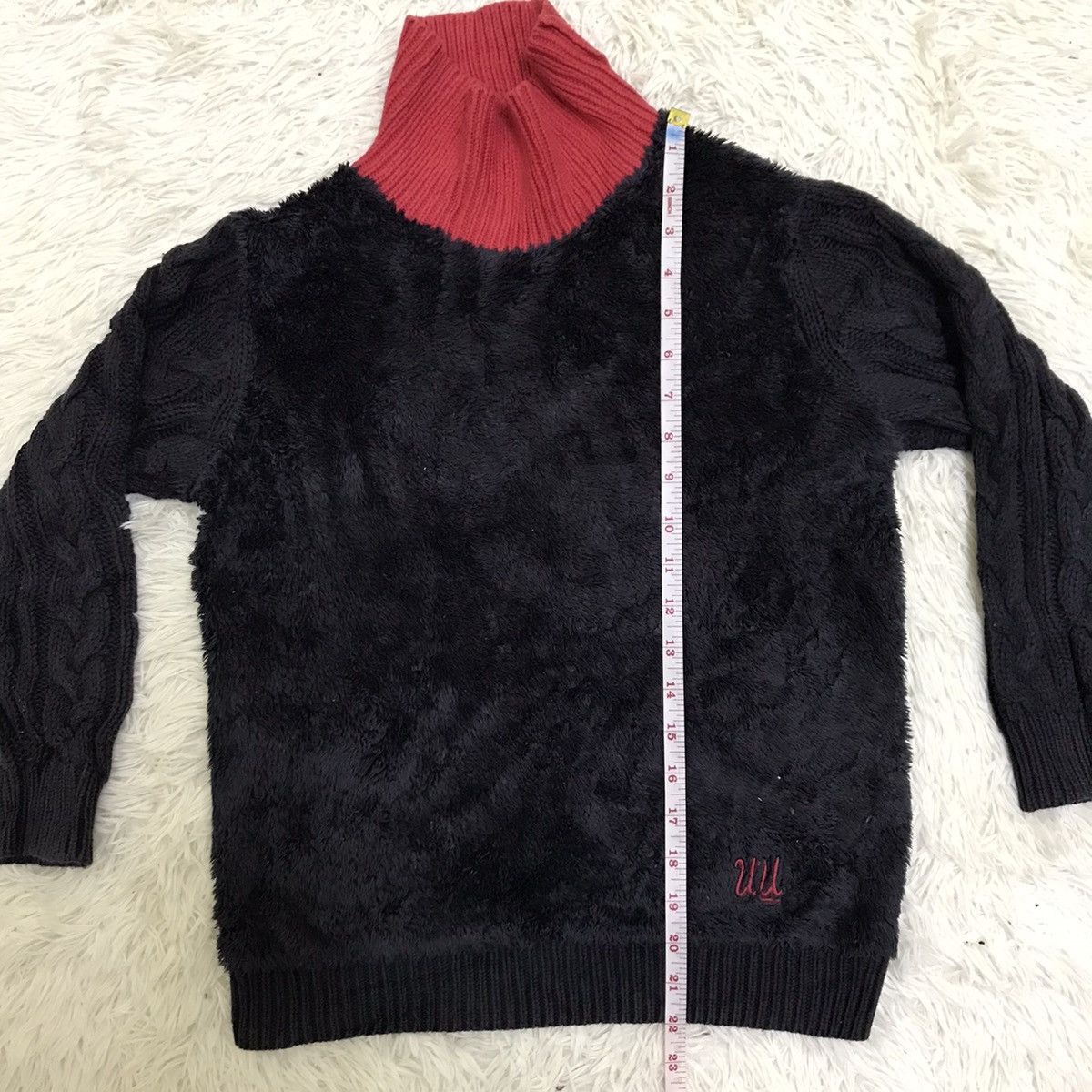 Japanese Brand × Undercover × Uniqlo Uniqlo undercover sweatshirt turtle neck small logo Size XXS / US 00 / IT 34 - 9 Thumbnail