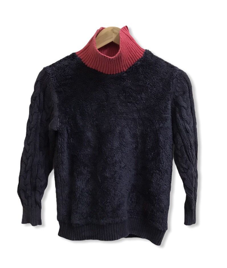 Japanese Brand × Undercover × Uniqlo Uniqlo undercover sweatshirt turtle neck small logo Size XXS / US 00 / IT 34 - 6 Thumbnail