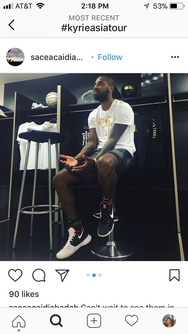 Nike Kyrie 3 Premium ID Asia Tour Uncle Drew Size US 10.5 / EU 43-44 - 9 Thumbnail