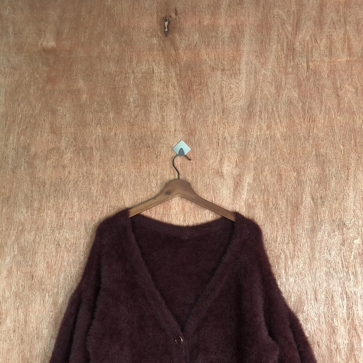 Hypebeast Mysty Woman Shag Shaggy Fur Mohair Cardigan #6651DL Size US M / EU 48-50 / 2 - 2 Thumbnail