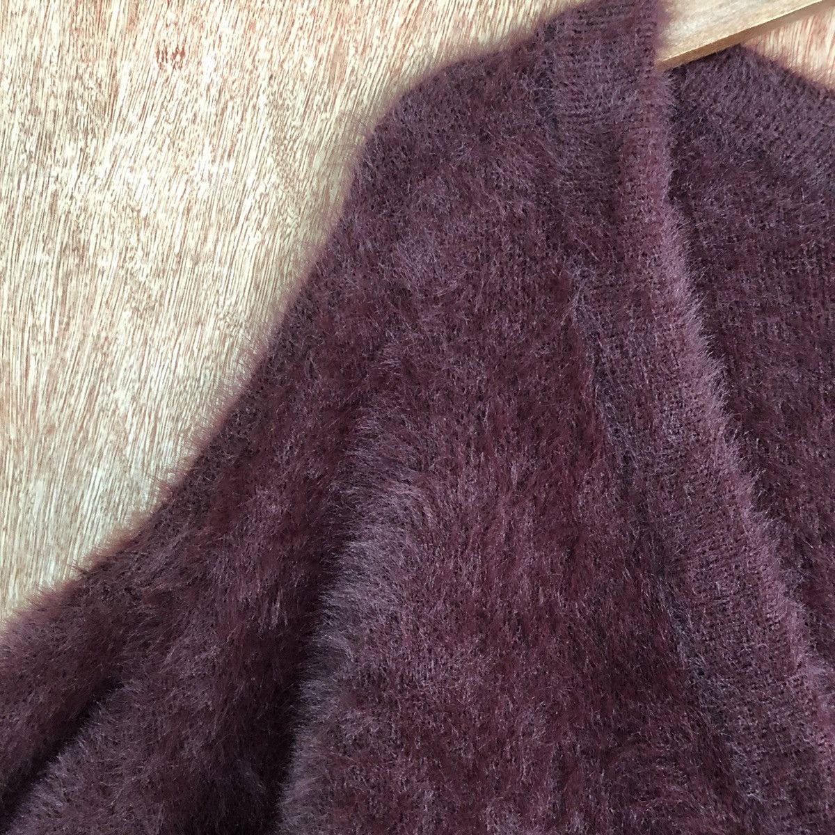Hypebeast Mysty Woman Shag Shaggy Fur Mohair Cardigan #6651DL Size US M / EU 48-50 / 2 - 7 Thumbnail