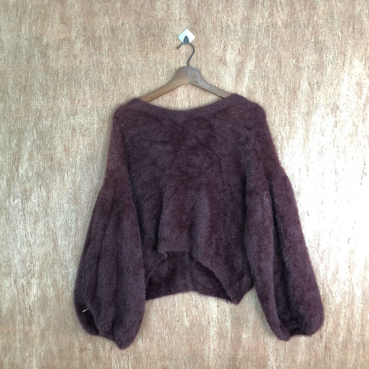 Hypebeast Mysty Woman Shag Shaggy Fur Mohair Cardigan #6651DL Size US M / EU 48-50 / 2 - 10 Thumbnail
