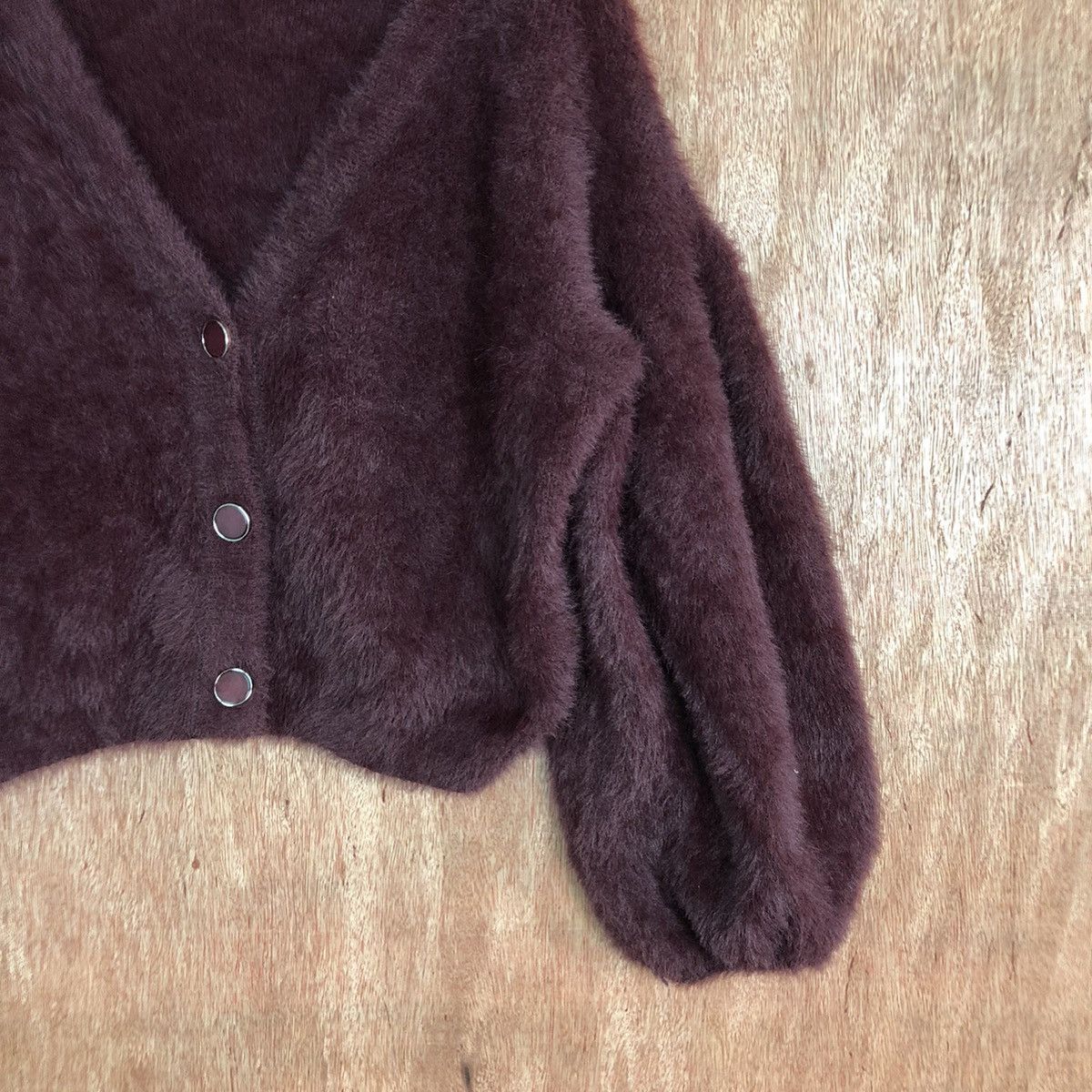 Hypebeast Mysty Woman Shag Shaggy Fur Mohair Cardigan #6651DL Size US M / EU 48-50 / 2 - 5 Thumbnail