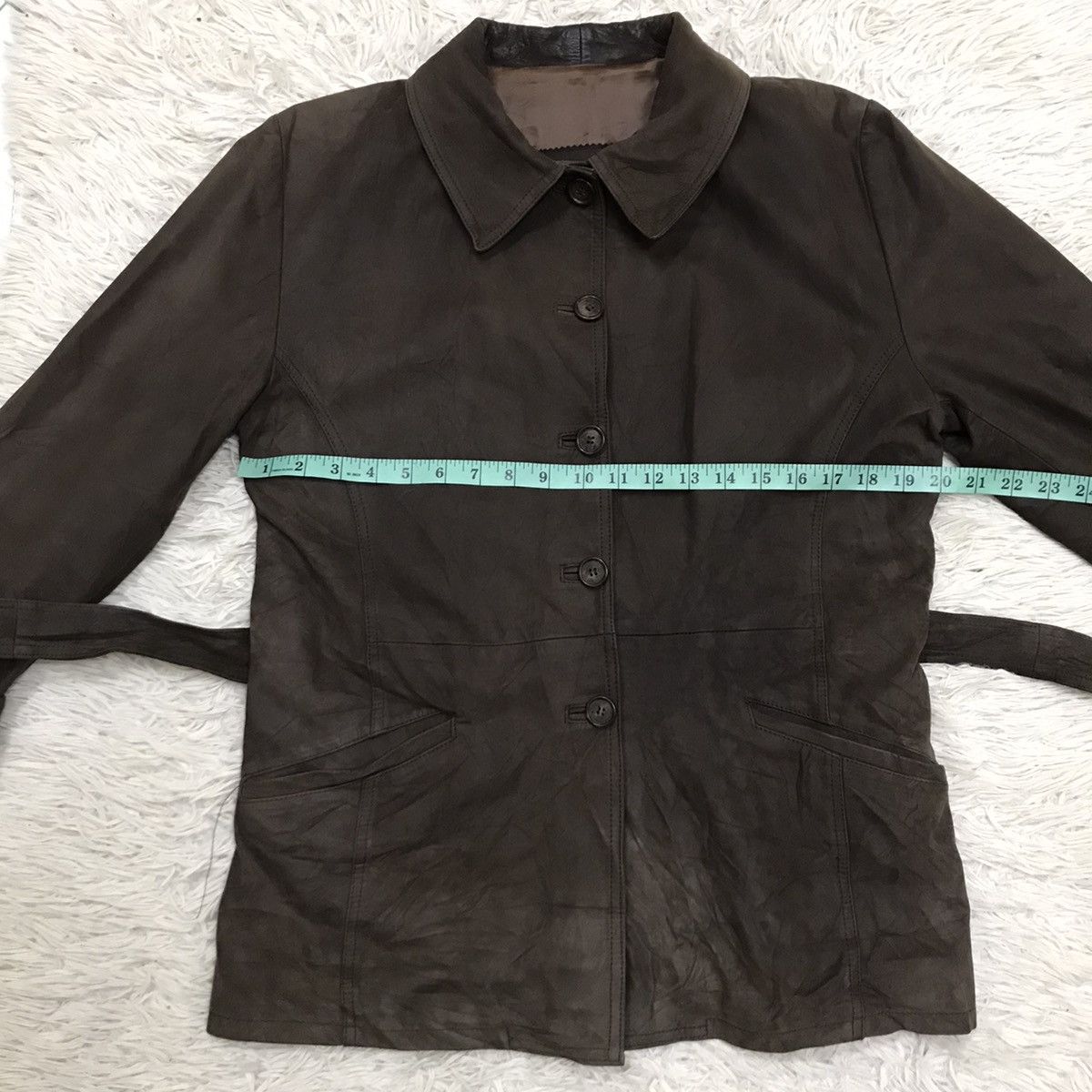 Genuine Leather × Vera Pelle Vera Pelle Leather jacket coat Size US M / EU 48-50 / 2 - 13 Thumbnail