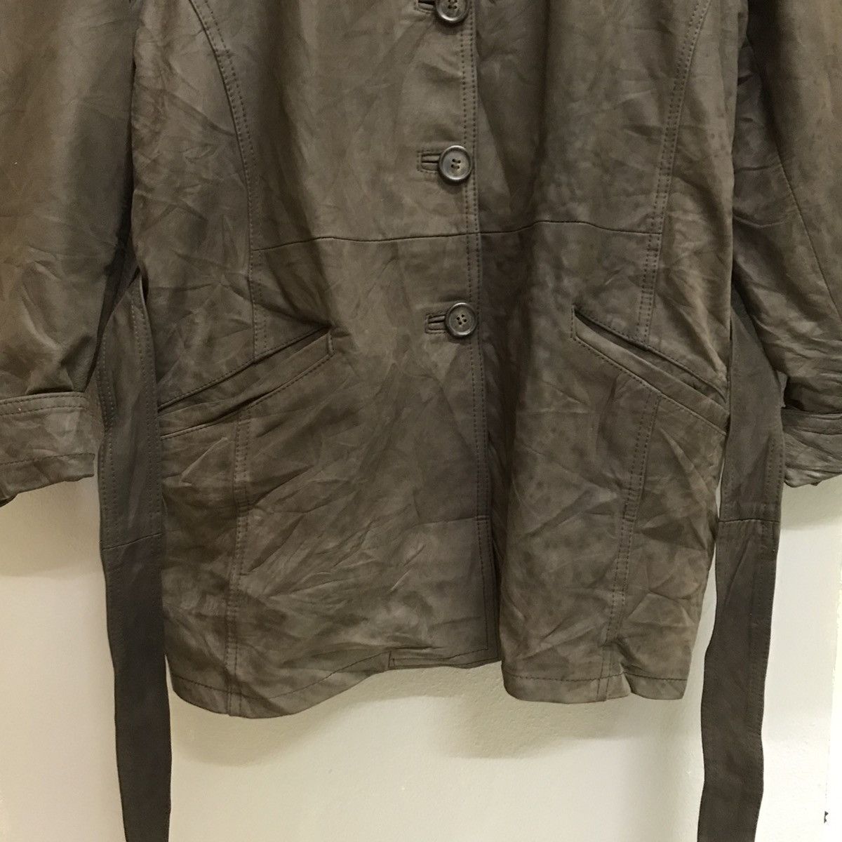 Genuine Leather × Vera Pelle Vera Pelle Leather jacket coat Size US M / EU 48-50 / 2 - 5 Thumbnail