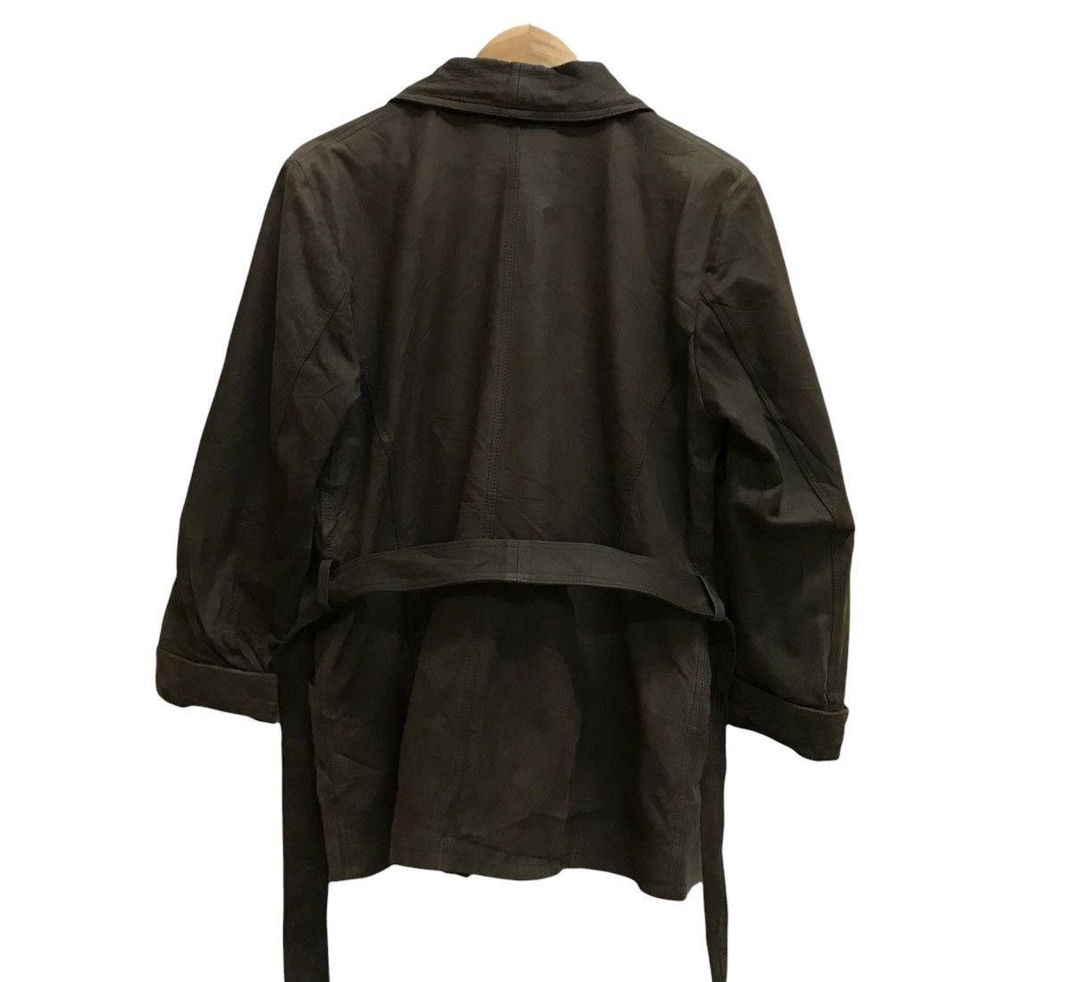 Genuine Leather × Vera Pelle Vera Pelle Leather jacket coat Size US M / EU 48-50 / 2 - 2 Thumbnail