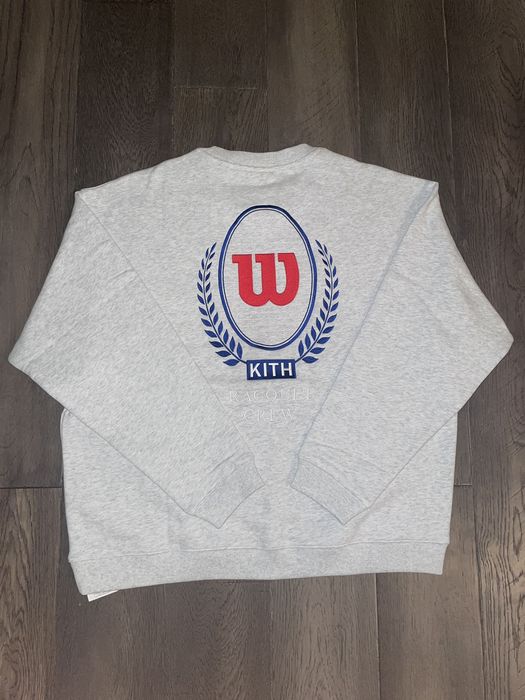 Kith Kith for Wilson Crest Crewneck Sweatshirt | Grailed