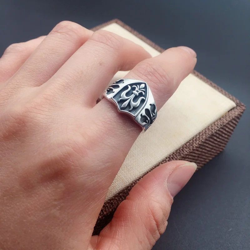 Other Old Ship Anchor Adjustable Ring Size ONE SIZE - 1 Thumbnail