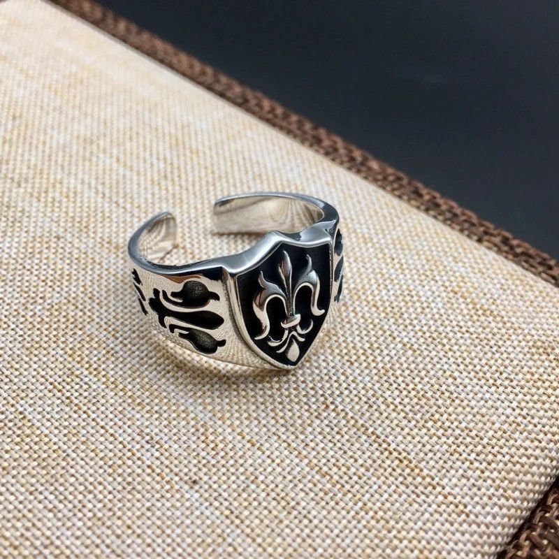 Other Old Ship Anchor Adjustable Ring Size ONE SIZE - 2 Thumbnail