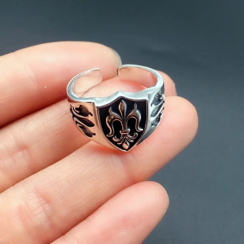 Other Old Ship Anchor Adjustable Ring Size ONE SIZE - 5 Thumbnail