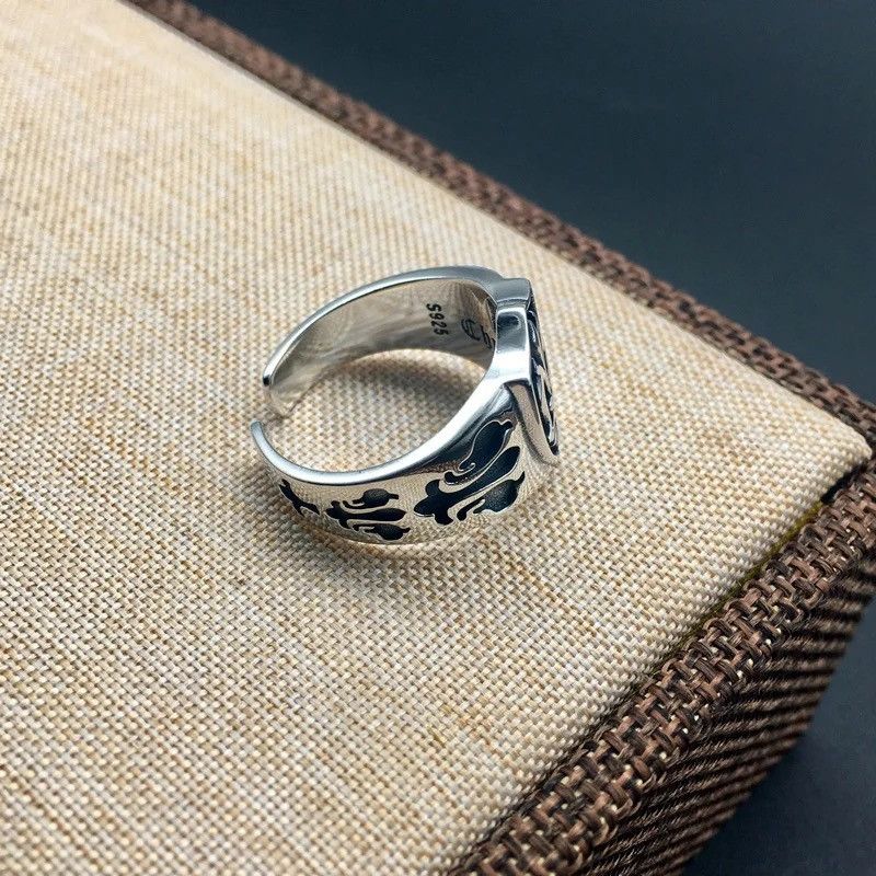 Other Old Ship Anchor Adjustable Ring Size ONE SIZE - 3 Thumbnail