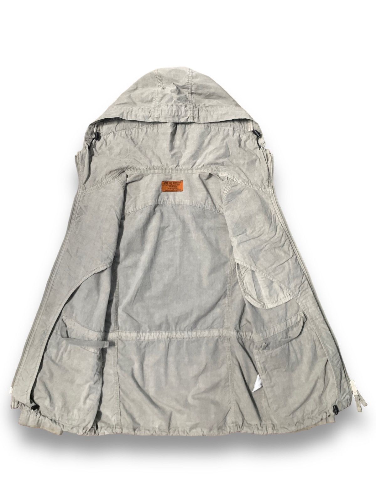 Japanese Brand Japanese Brand Sunny Cloud Cotton Thrashed Hooded Jacket Size US S / EU 44-46 / 1 - 3 Thumbnail