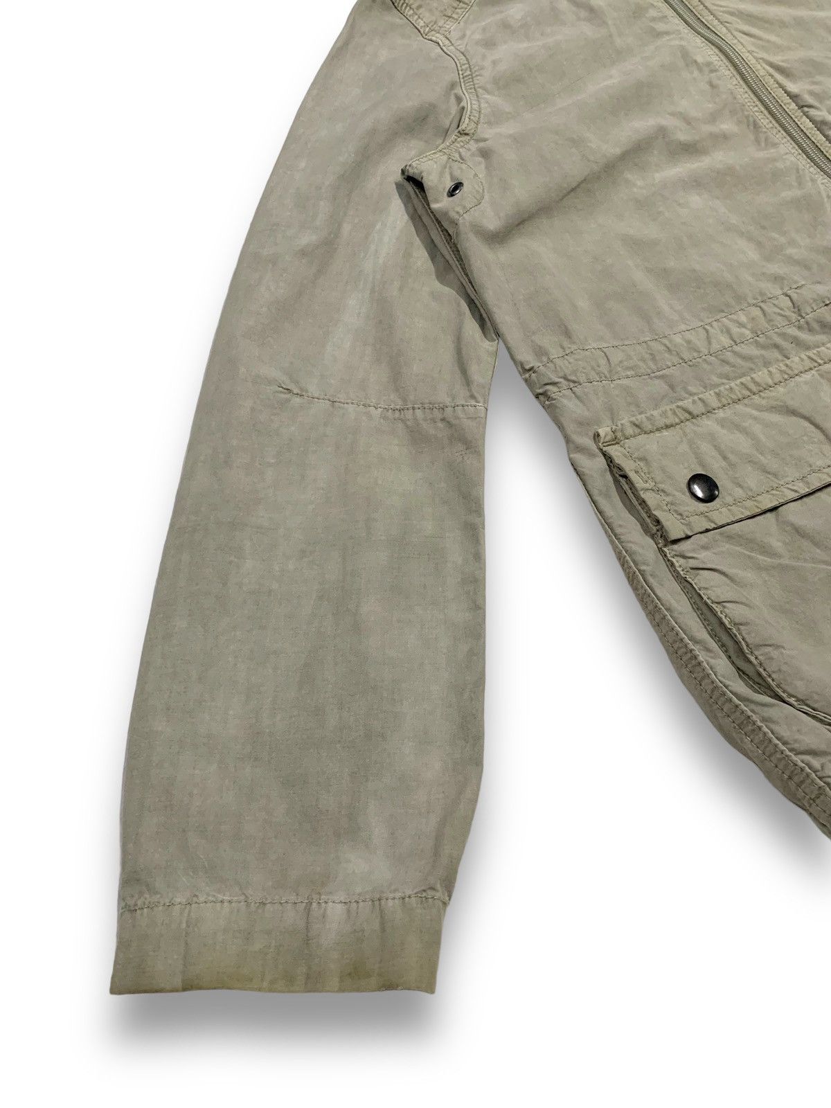 Japanese Brand Japanese Brand Sunny Cloud Cotton Thrashed Hooded Jacket Size US S / EU 44-46 / 1 - 13 Thumbnail
