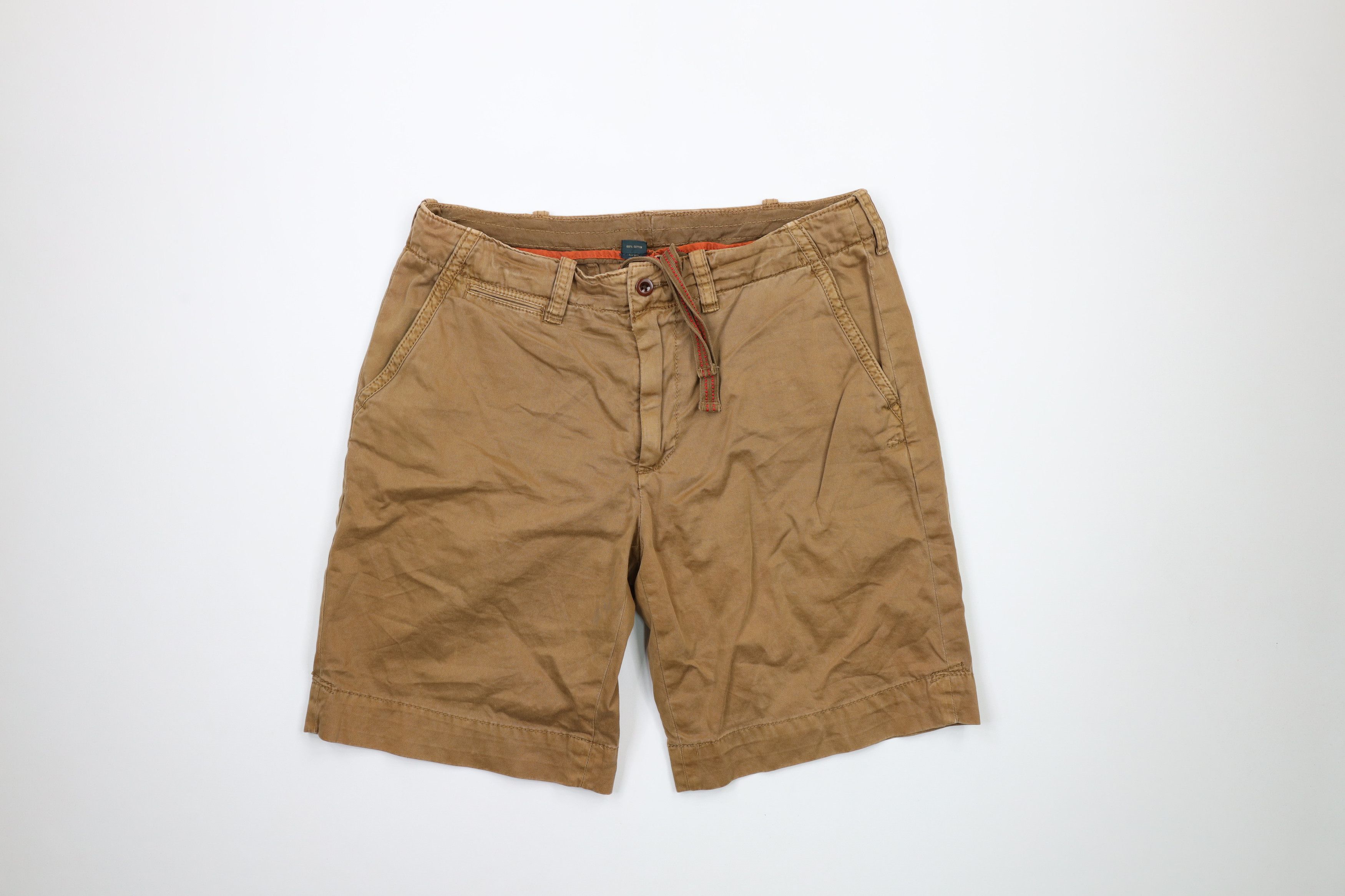 Ralph Lauren Vintage Ralph Lauren Heavyweight Knee Shorts Brown Cotton ...