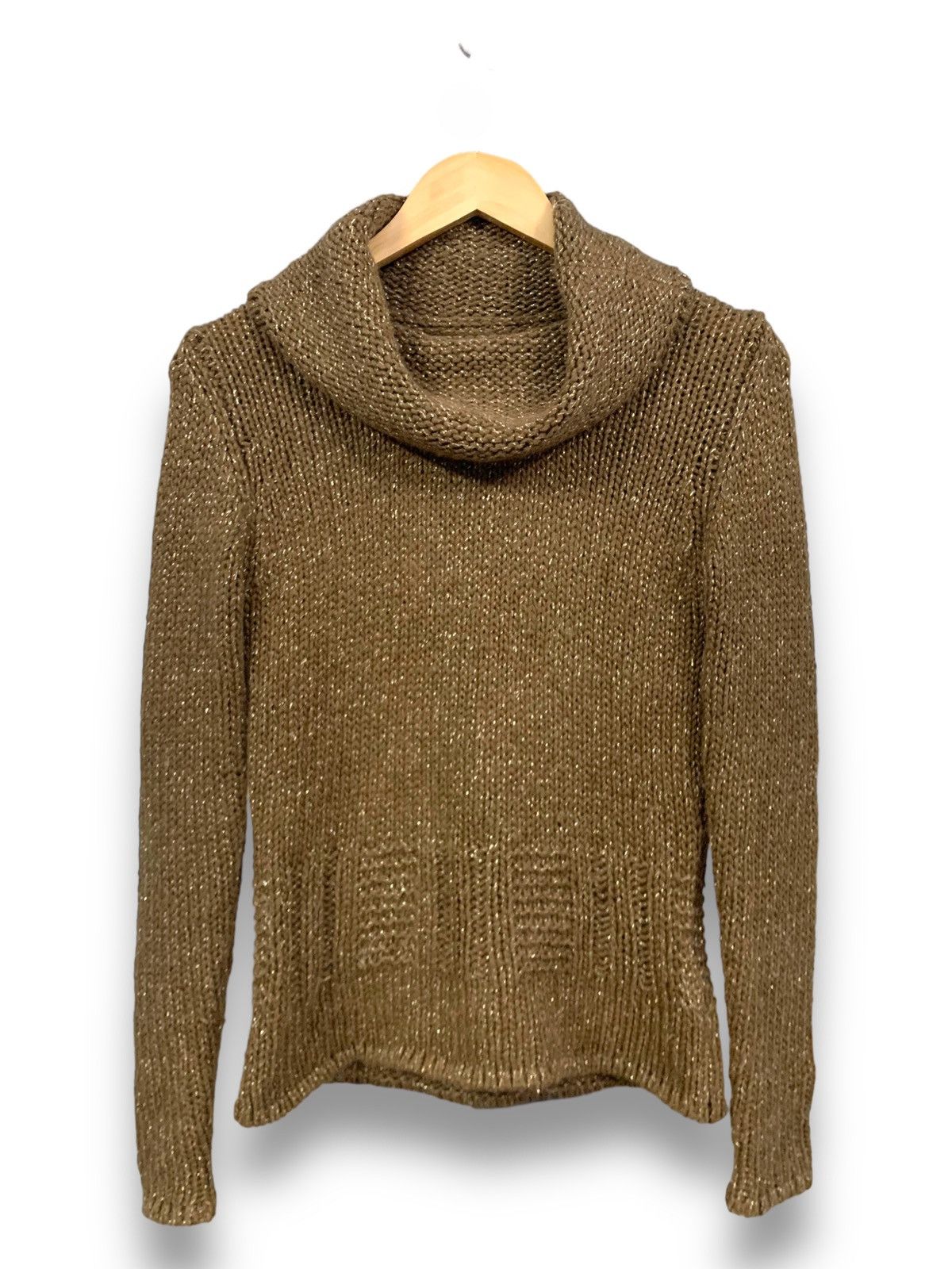 Japanese Brand Japanese Brand Lautreamont Technical Knit Cowl Neck Sweater Size S / US 4 / IT 40 - 1 Thumbnail