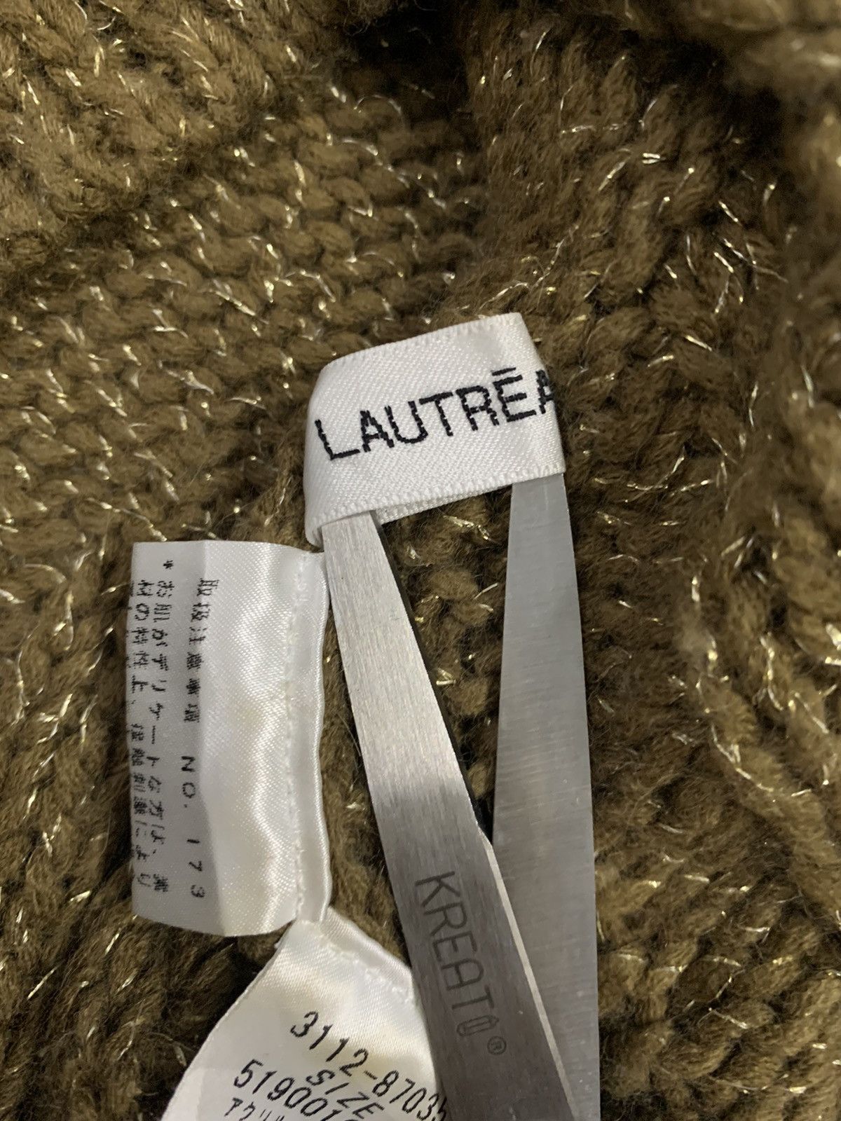 Japanese Brand Japanese Brand Lautreamont Technical Knit Cowl Neck Sweater Size S / US 4 / IT 40 - 11 Thumbnail