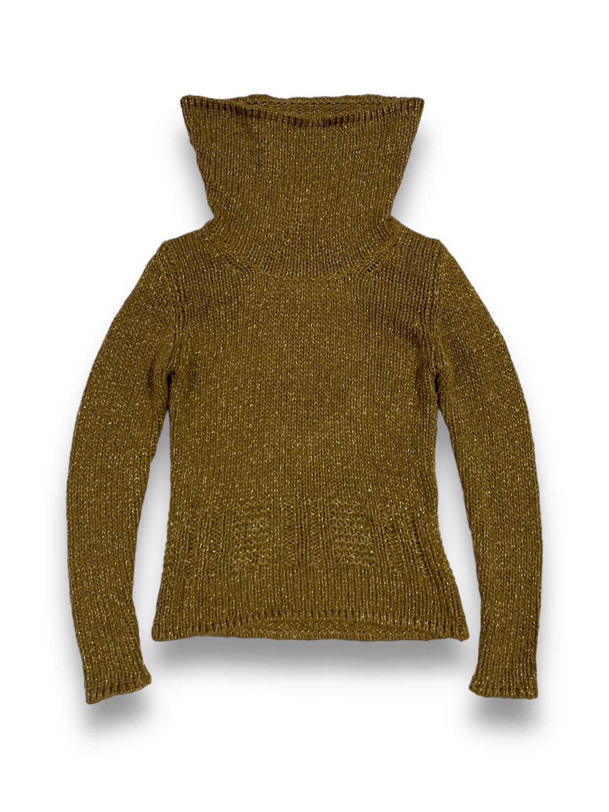 Japanese Brand Japanese Brand Lautreamont Technical Knit Cowl Neck Sweater Size S / US 4 / IT 40 - 3 Thumbnail
