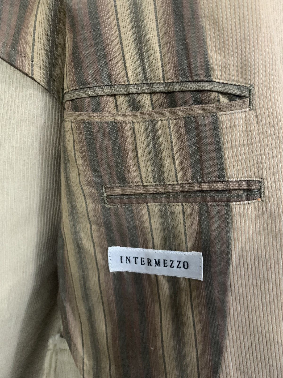 Other Vintage Tessuti Sondrio Corduroy Style Sport Blazer Jacket Size US M / EU 48-50 / 2 - 15 Thumbnail