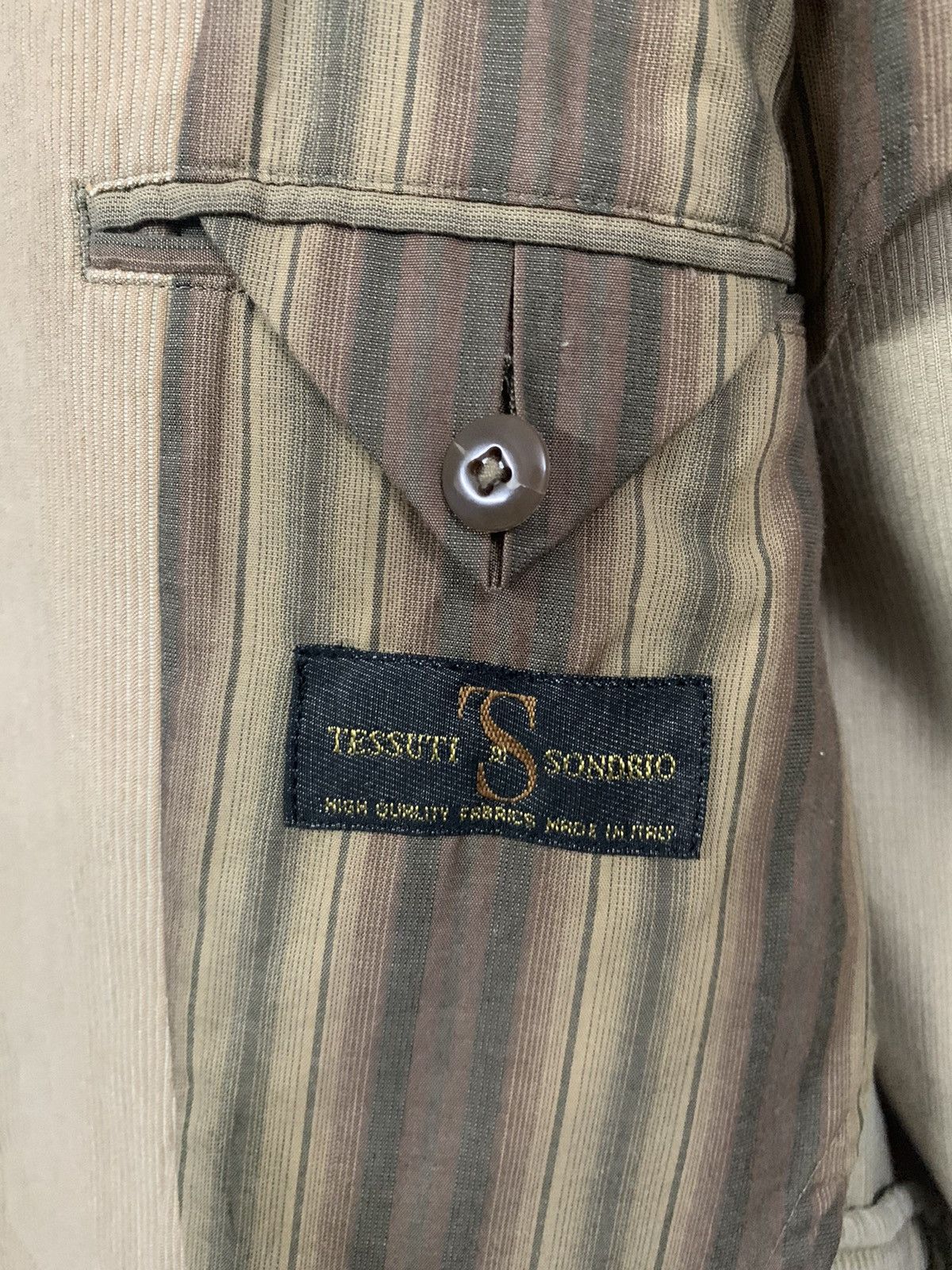 Other Vintage Tessuti Sondrio Corduroy Style Sport Blazer Jacket Size US M / EU 48-50 / 2 - 14 Thumbnail