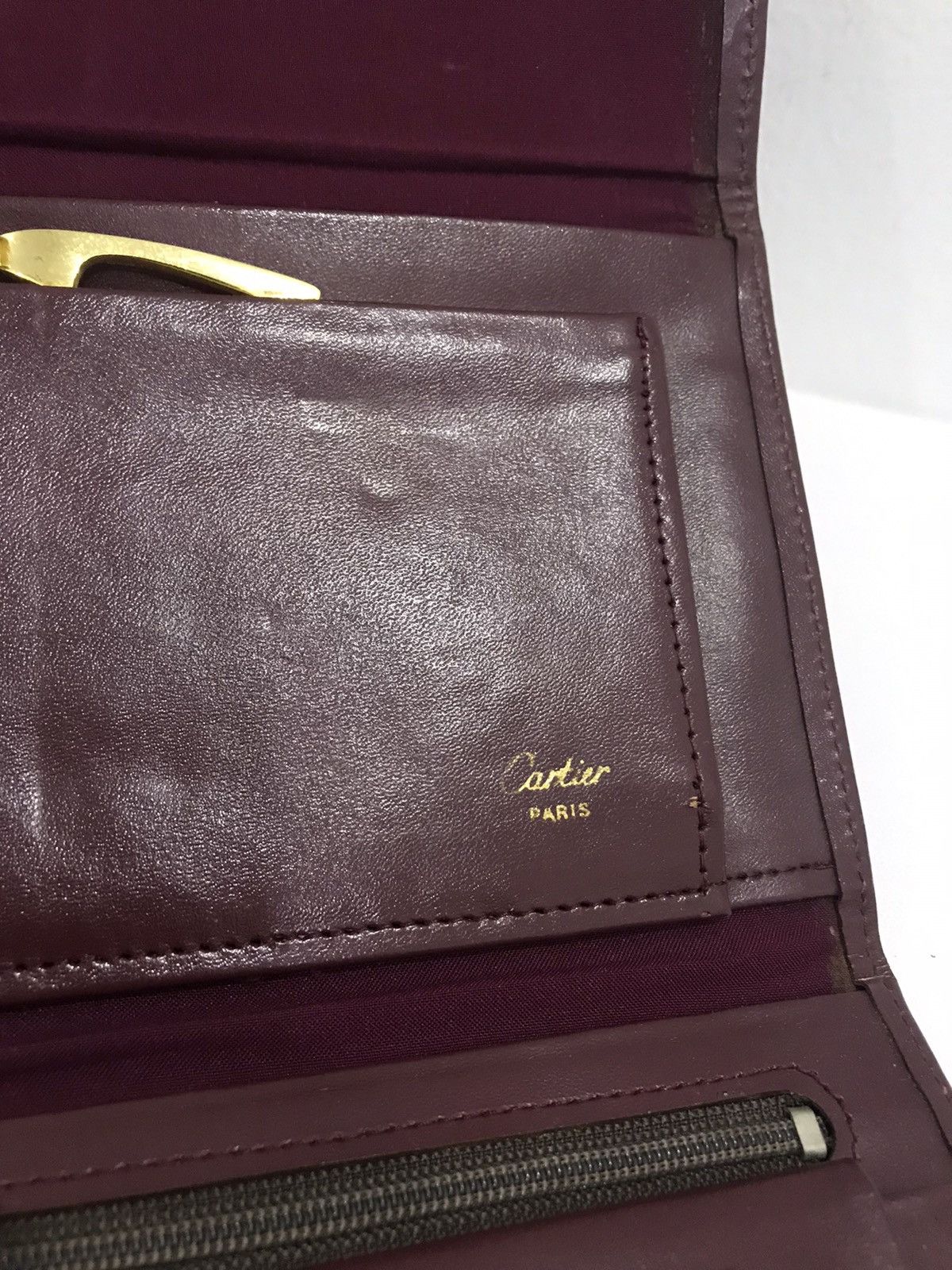 Cartier ❌Final Drop❌ Authentic Cartier Long Wallet Leather Size ONE SIZE - 7 Thumbnail