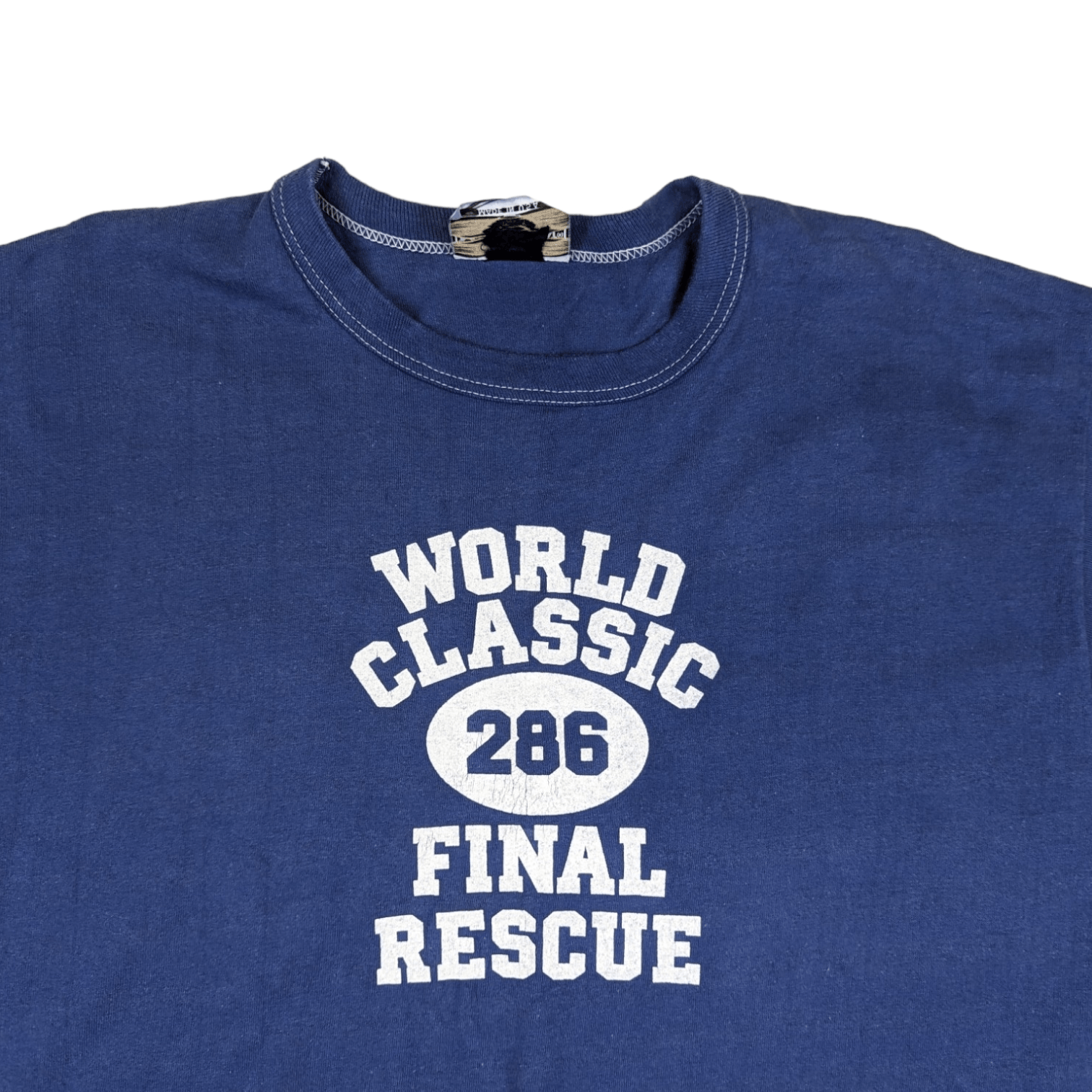Vintage Vintage 90's WORLD CLASSIC Final Rescue Graphic T-Shirt Size US L / EU 52-54 / 3 - 4 Thumbnail