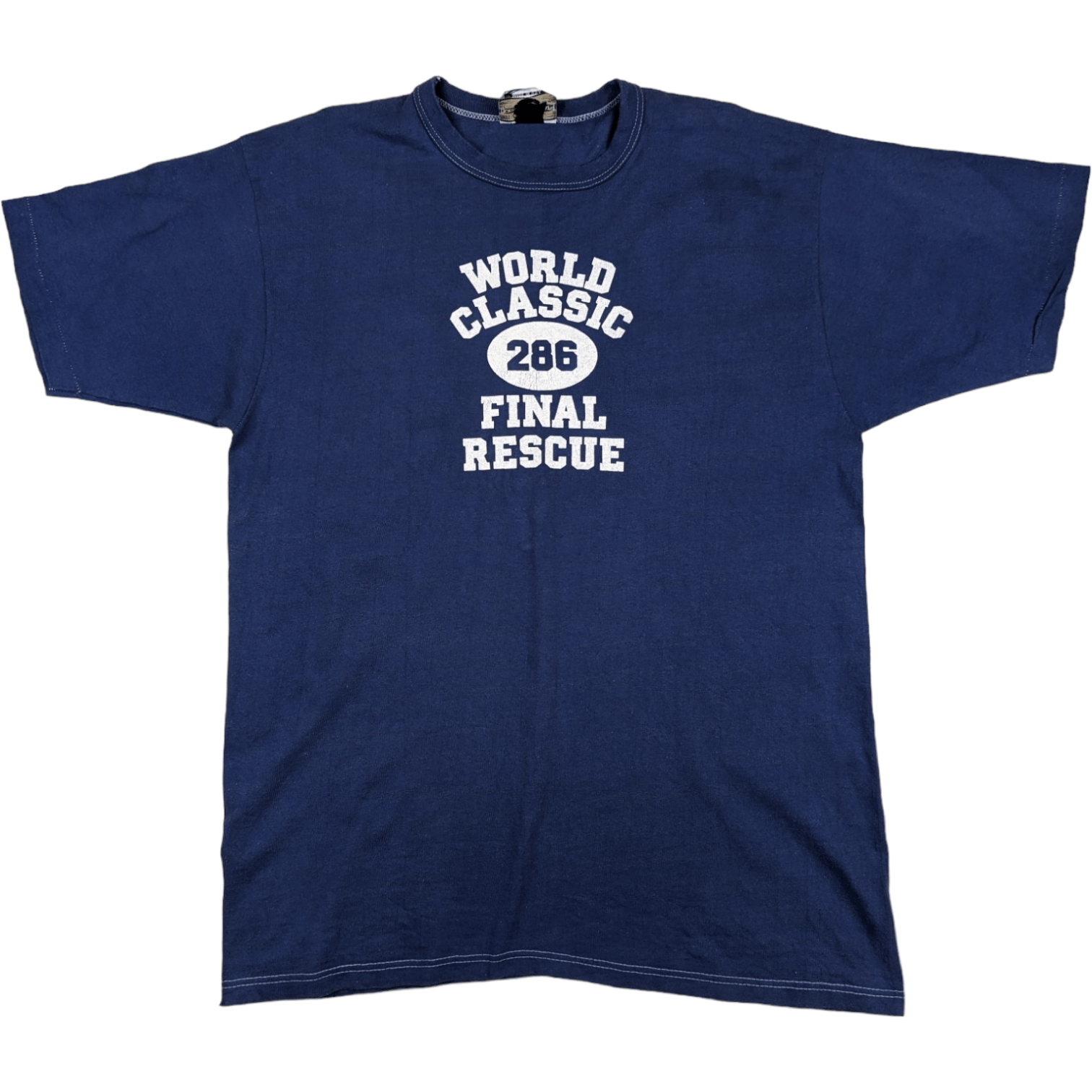 Vintage Vintage 90's WORLD CLASSIC Final Rescue Graphic T-Shirt Size US L / EU 52-54 / 3 - 2 Thumbnail