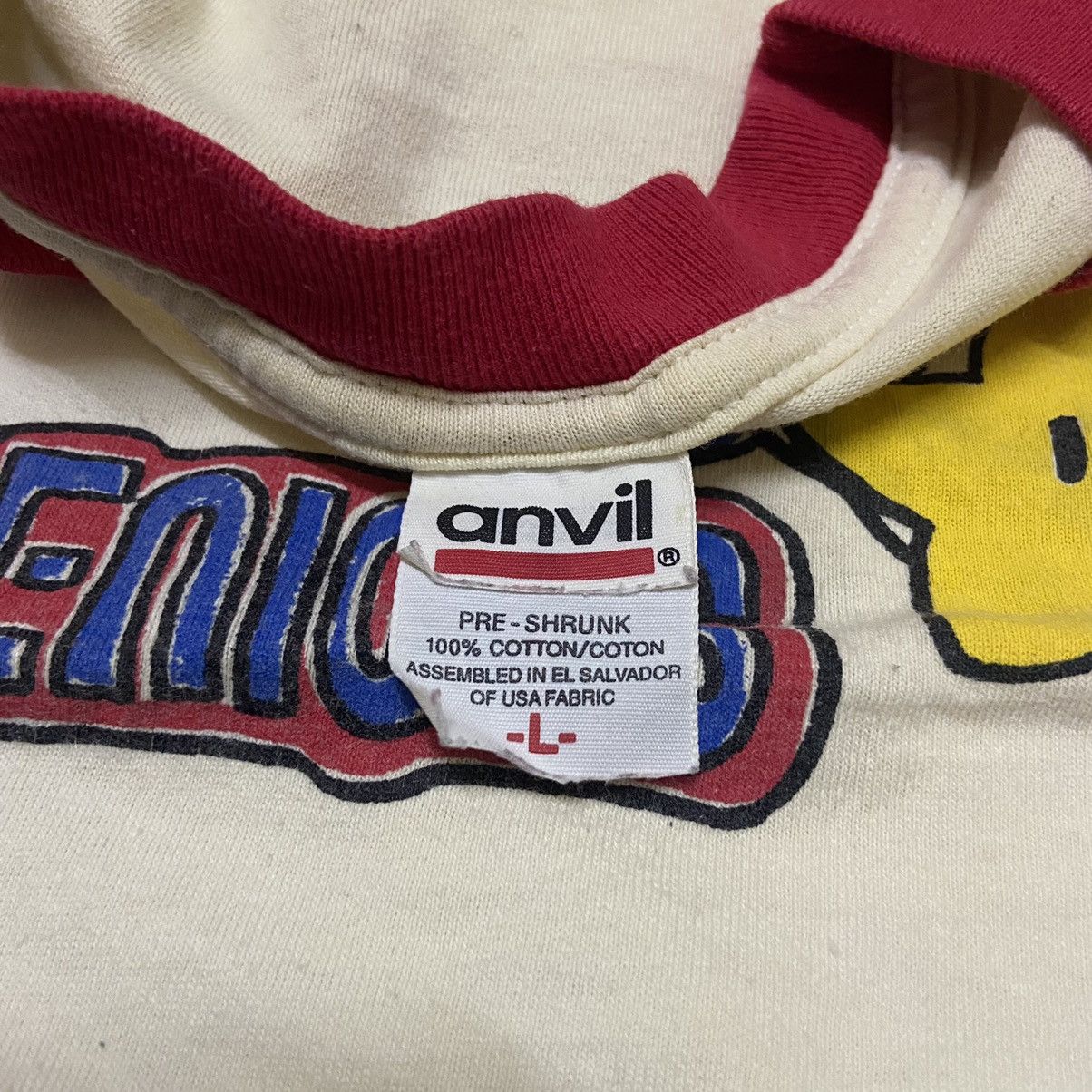 Cartoon Network Vintage super mario tshirt ringer Size US L / EU 52-54 / 3 - 3 Thumbnail