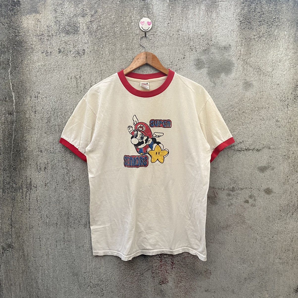 Cartoon Network Vintage super mario tshirt ringer Size US L / EU 52-54 / 3 - 4 Thumbnail