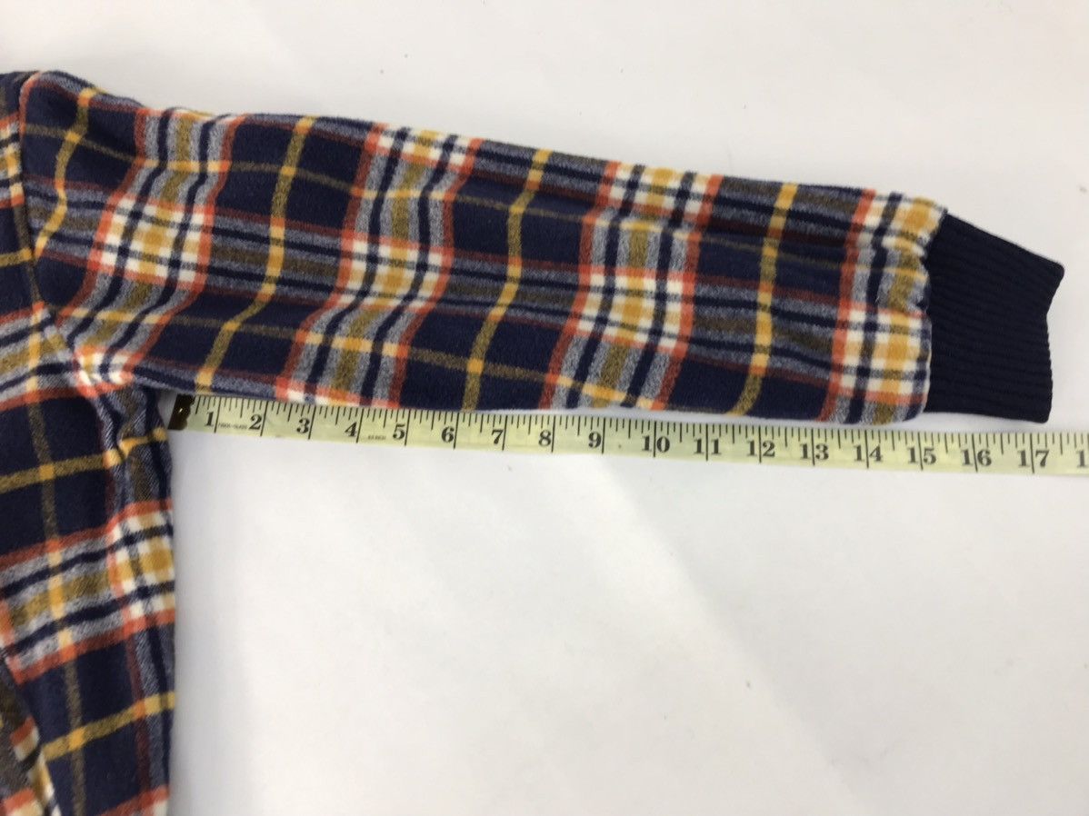 Japanese Brand × Vintage Vintage Japanesebrand Bomber Jacket Plaid Zipper Design Size US M / EU 48-50 / 2 - 11 Thumbnail
