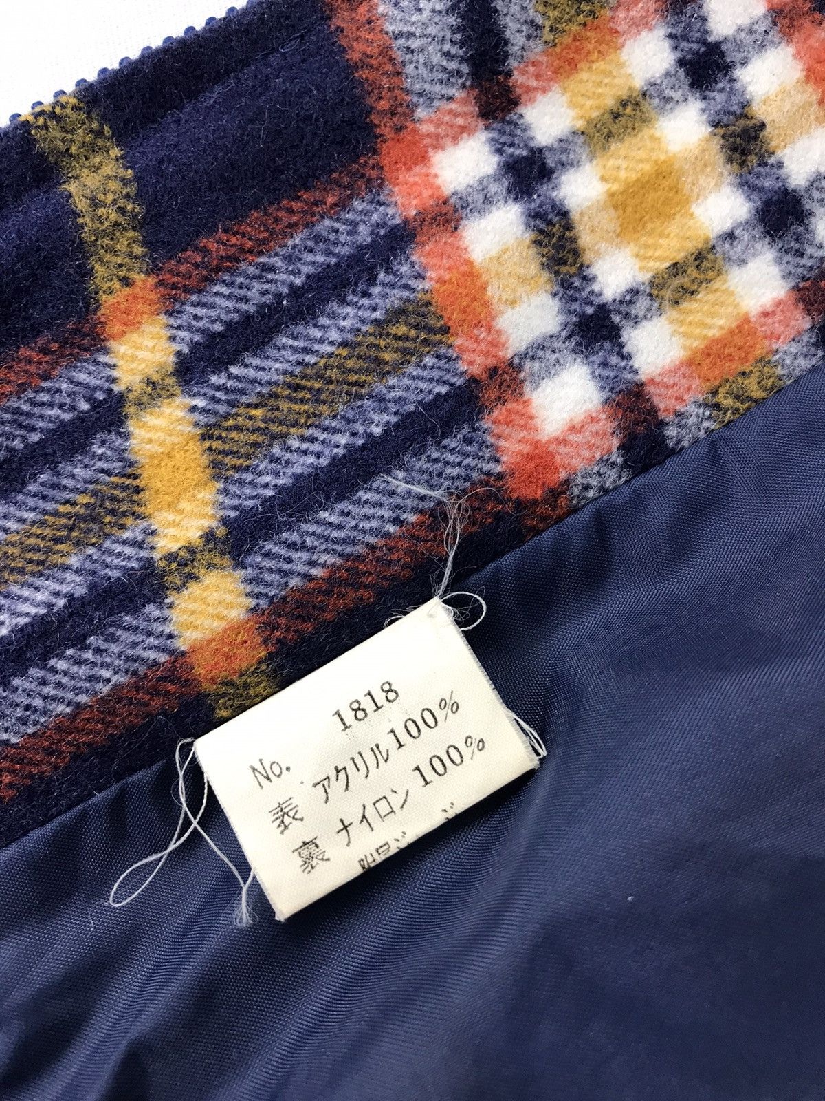 Japanese Brand × Vintage Vintage Japanesebrand Bomber Jacket Plaid Zipper Design Size US M / EU 48-50 / 2 - 8 Thumbnail