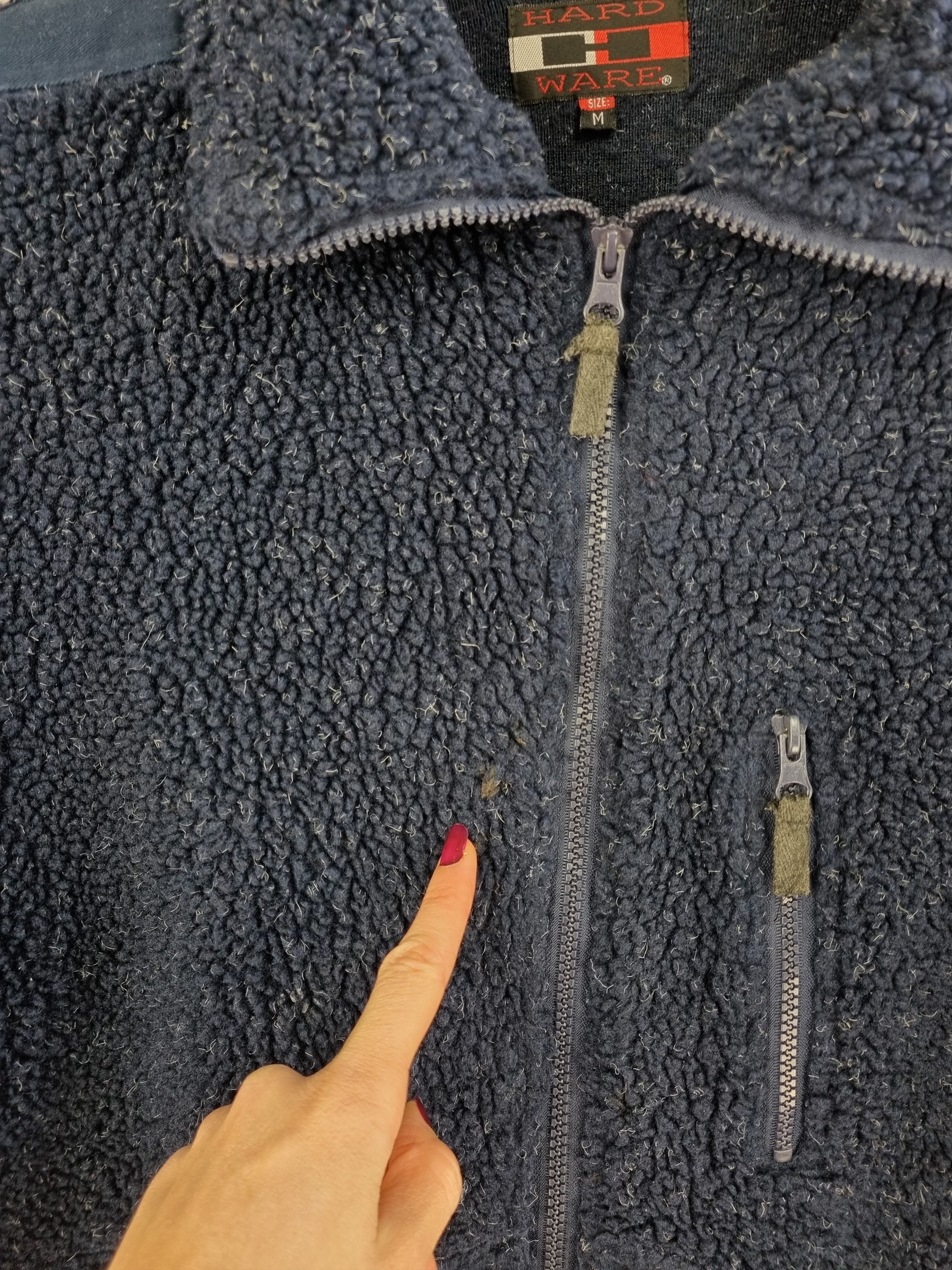 Vintage Rare 90s DEEP PILE Fleece Jacket PATAGONIA Retro X Style Size US M / EU 48-50 / 2 - 13 Thumbnail