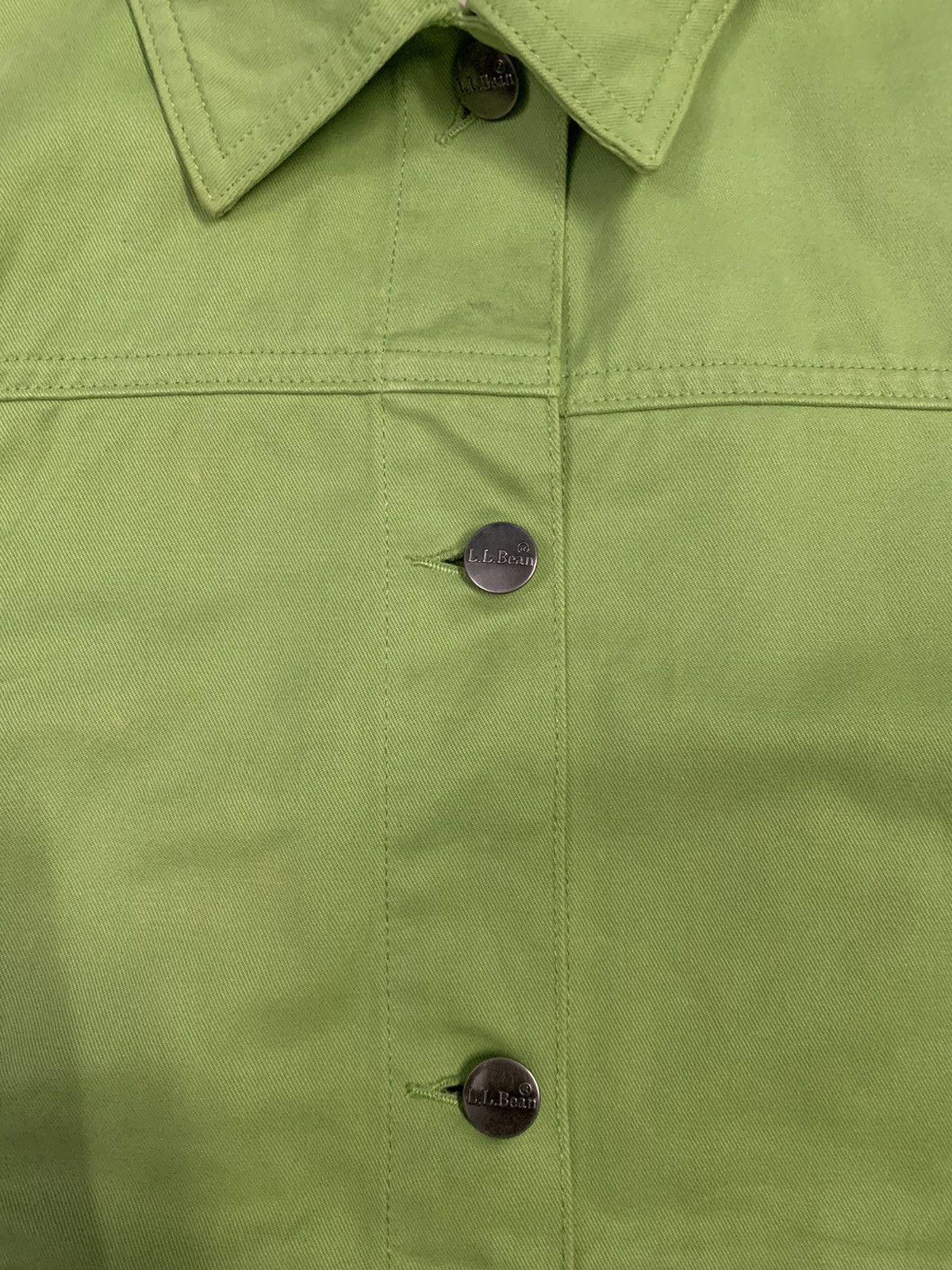 L.L. Bean Vintage L.L. Bean Cotton Denim Jacket (Women Size) Size US S / EU 44-46 / 1 - 6 Thumbnail